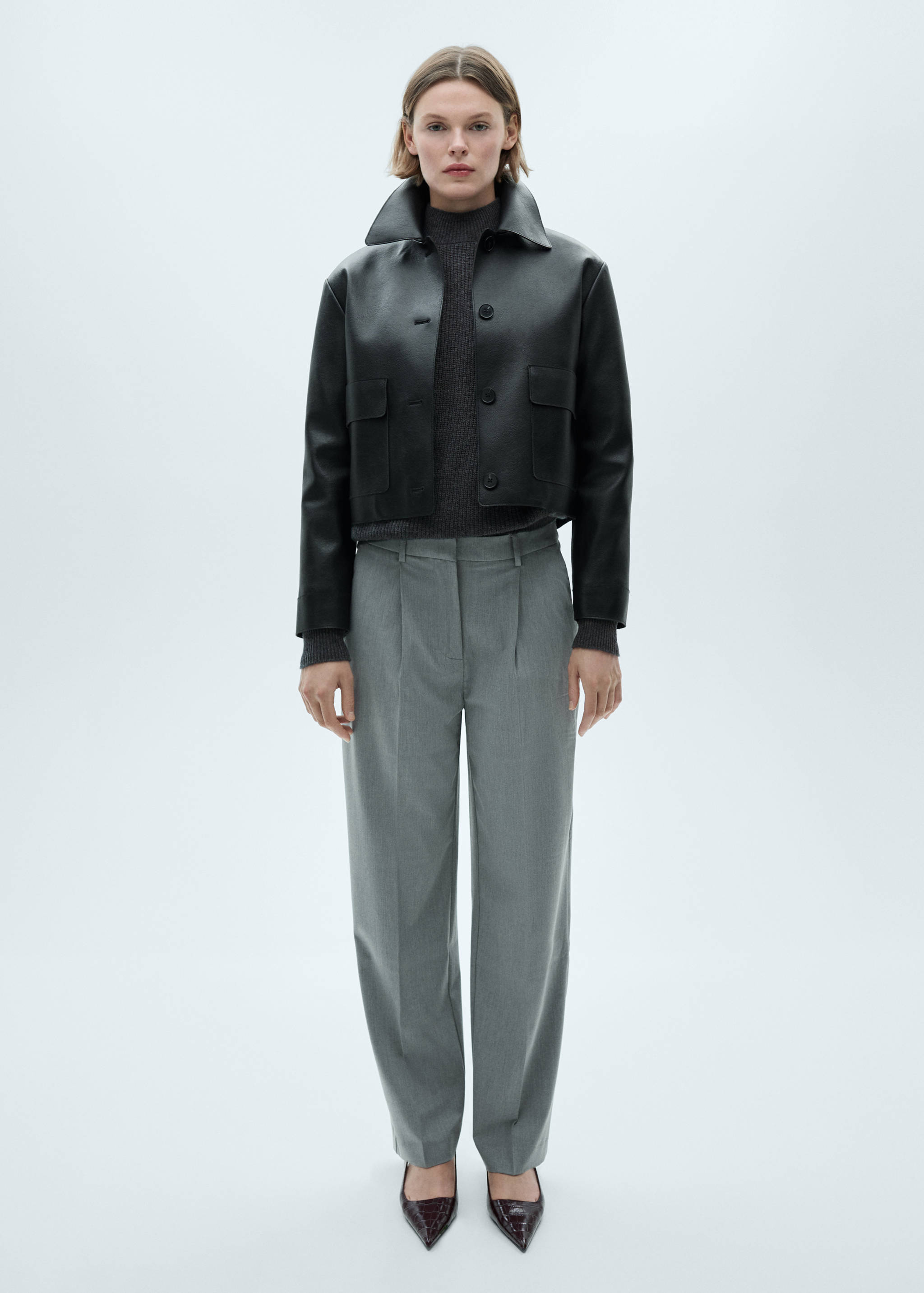 Jersei llana oversize - Pla general