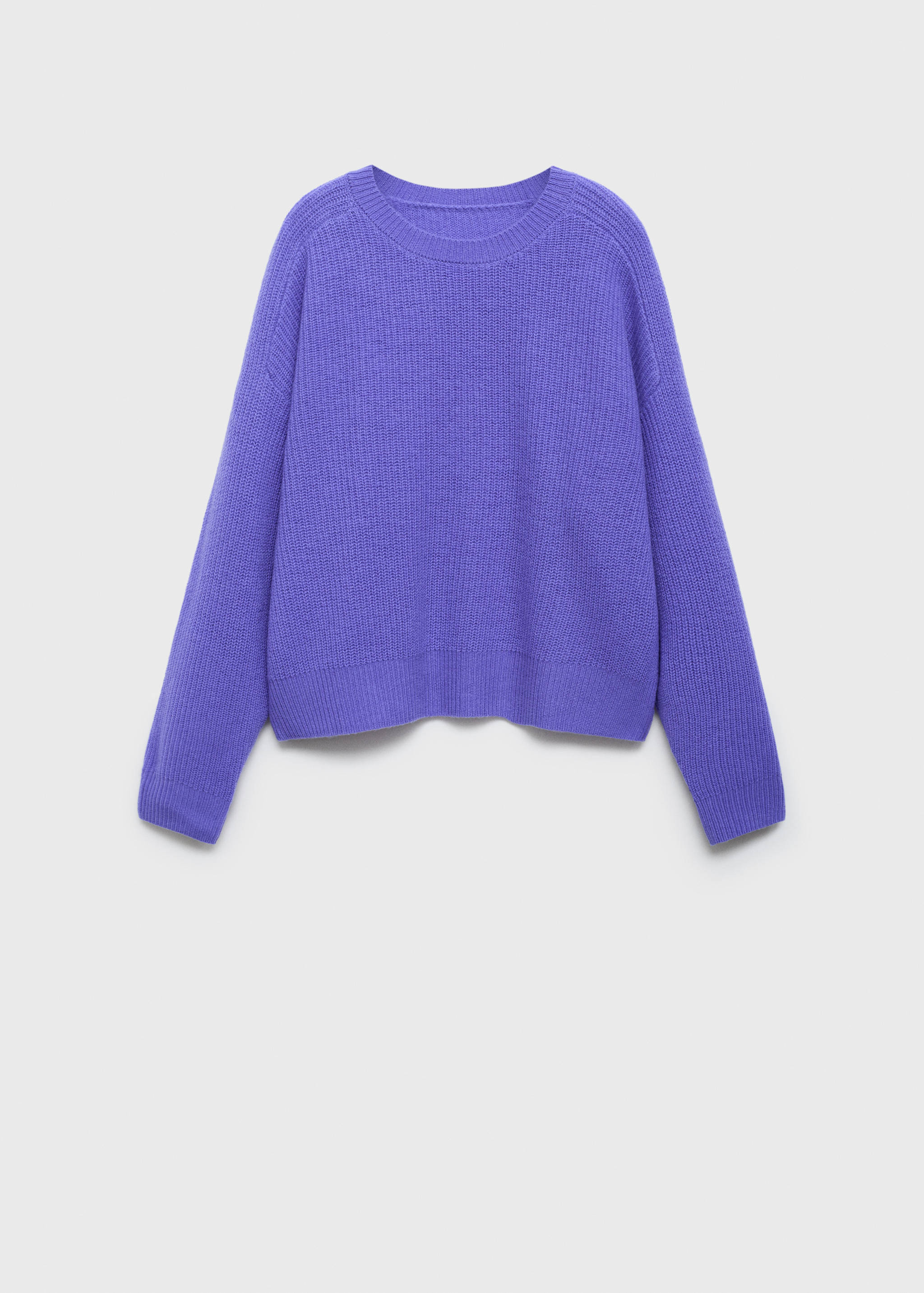 Cropped wool sweater - Article without model
