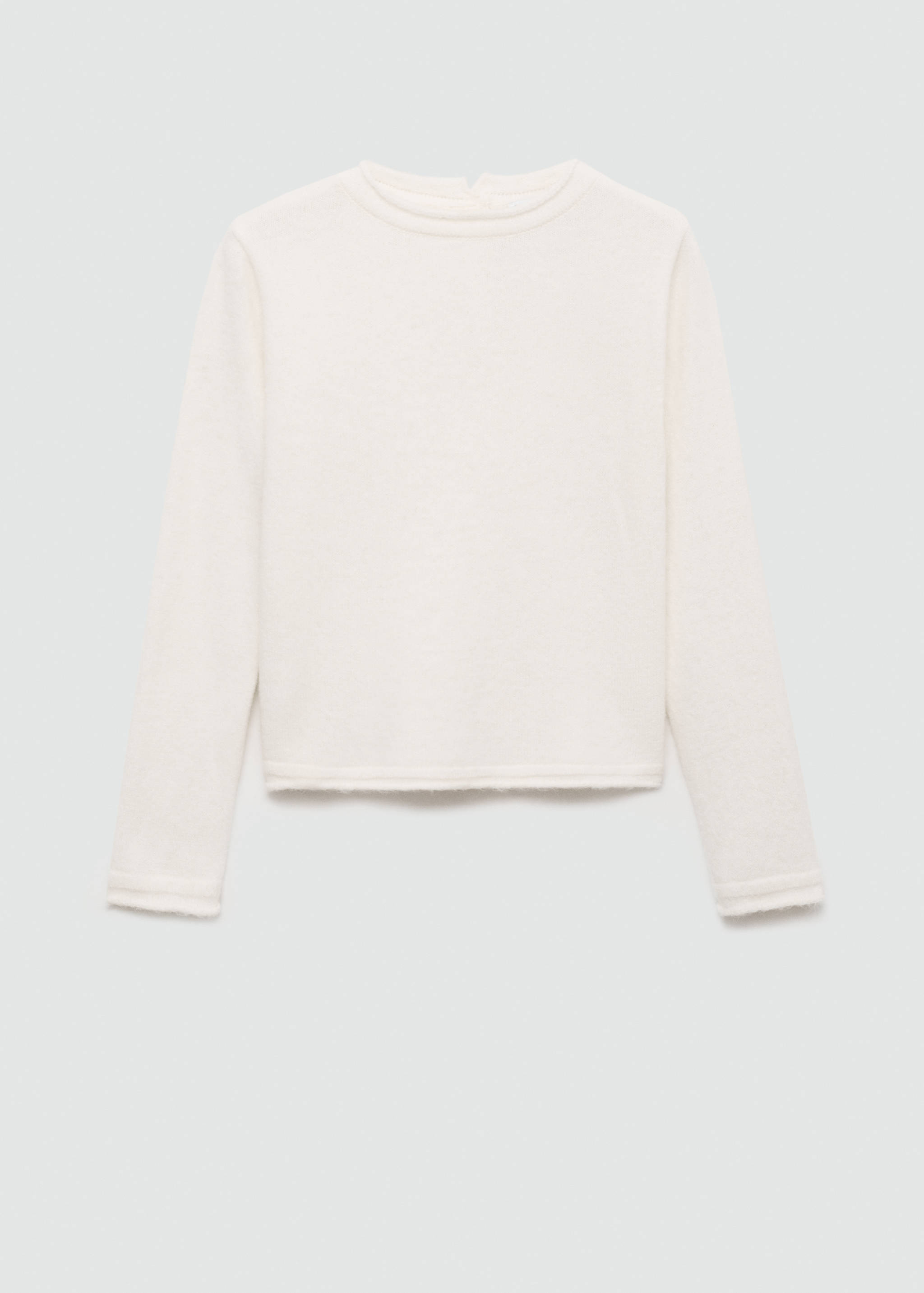 Jersey cuello redondo botones - Artículo sin modelo