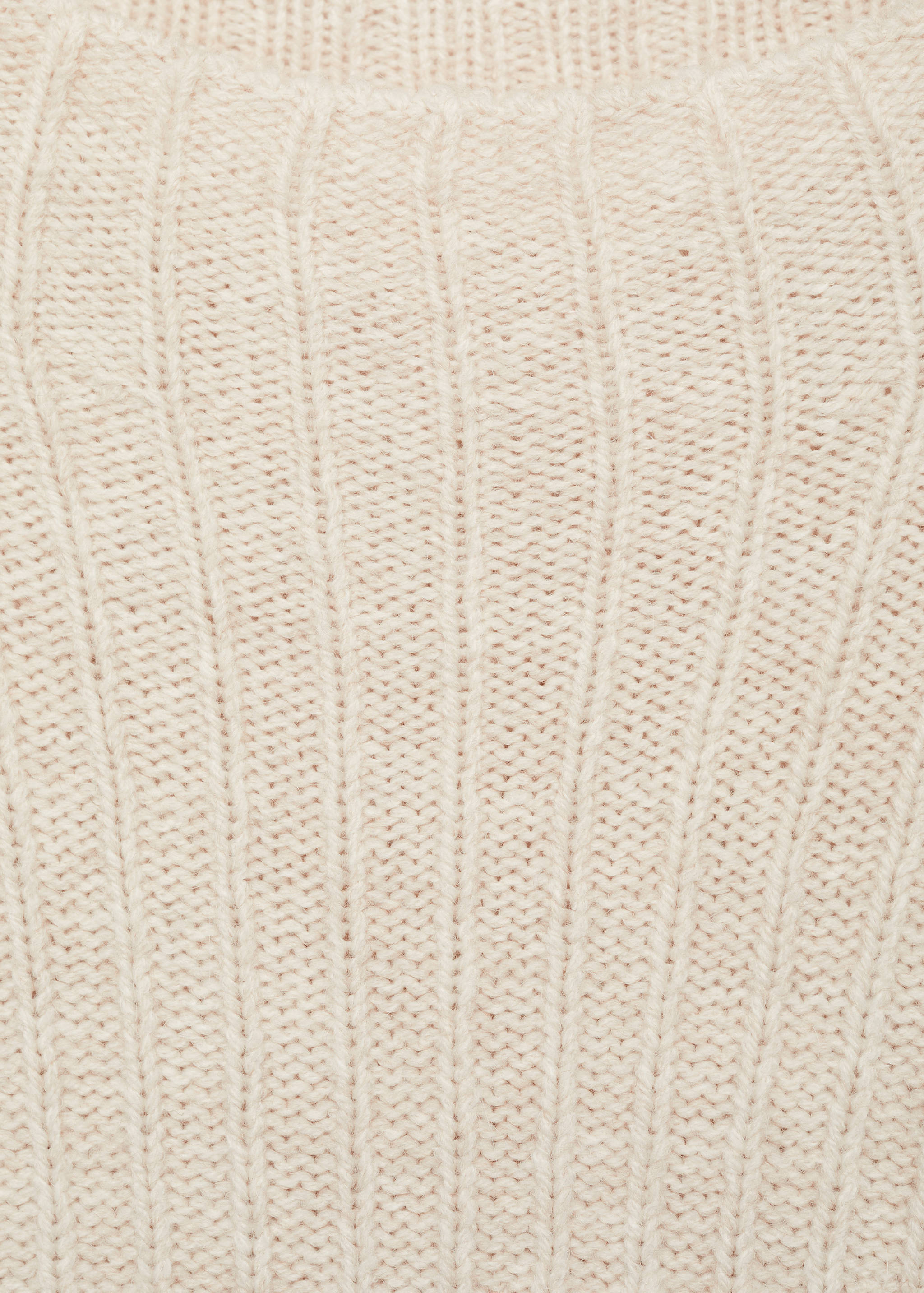 Perkins-neck sweater with seams - Details of the article 8