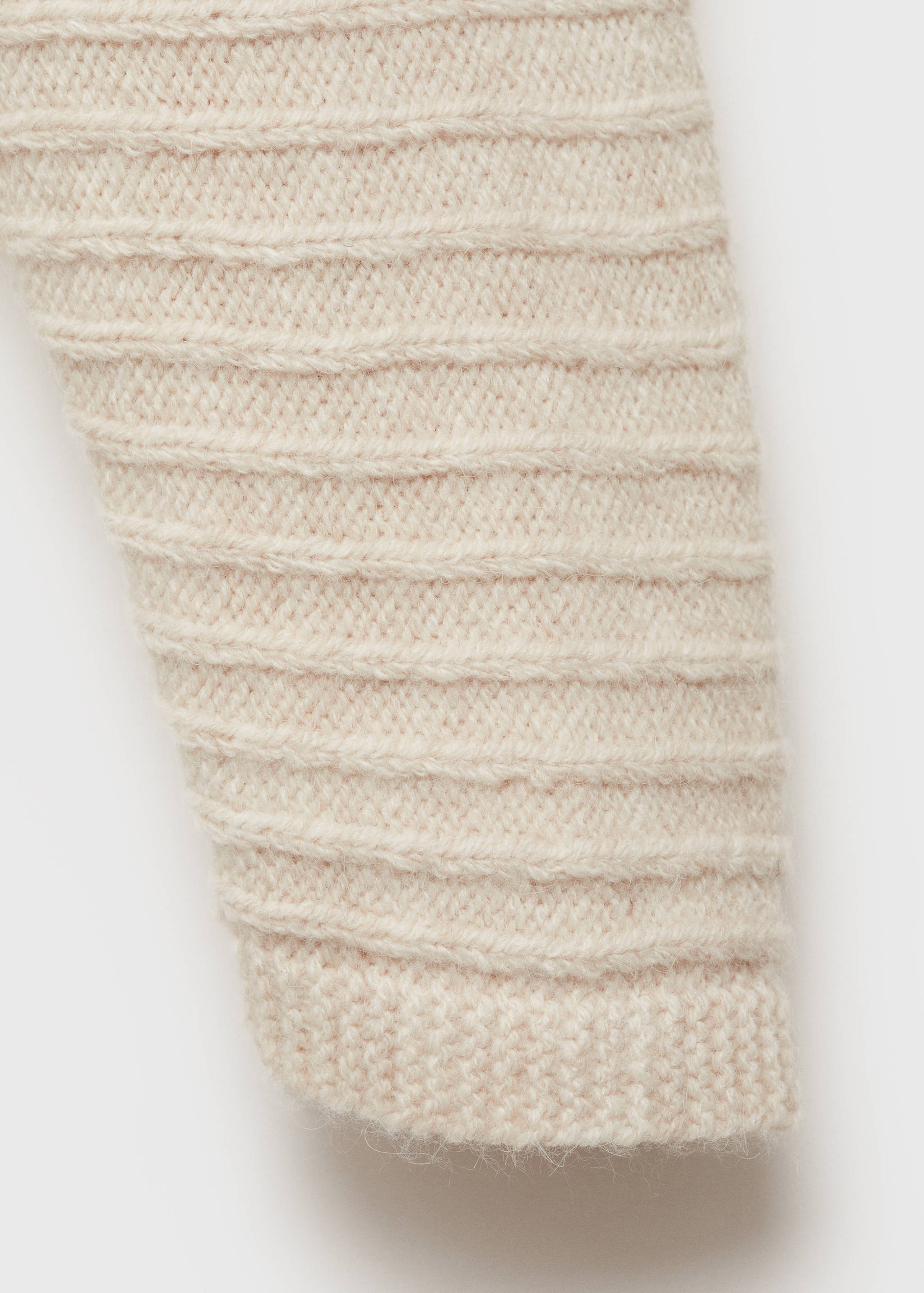 Perkins-neck sweater with seams - Details of the article 0