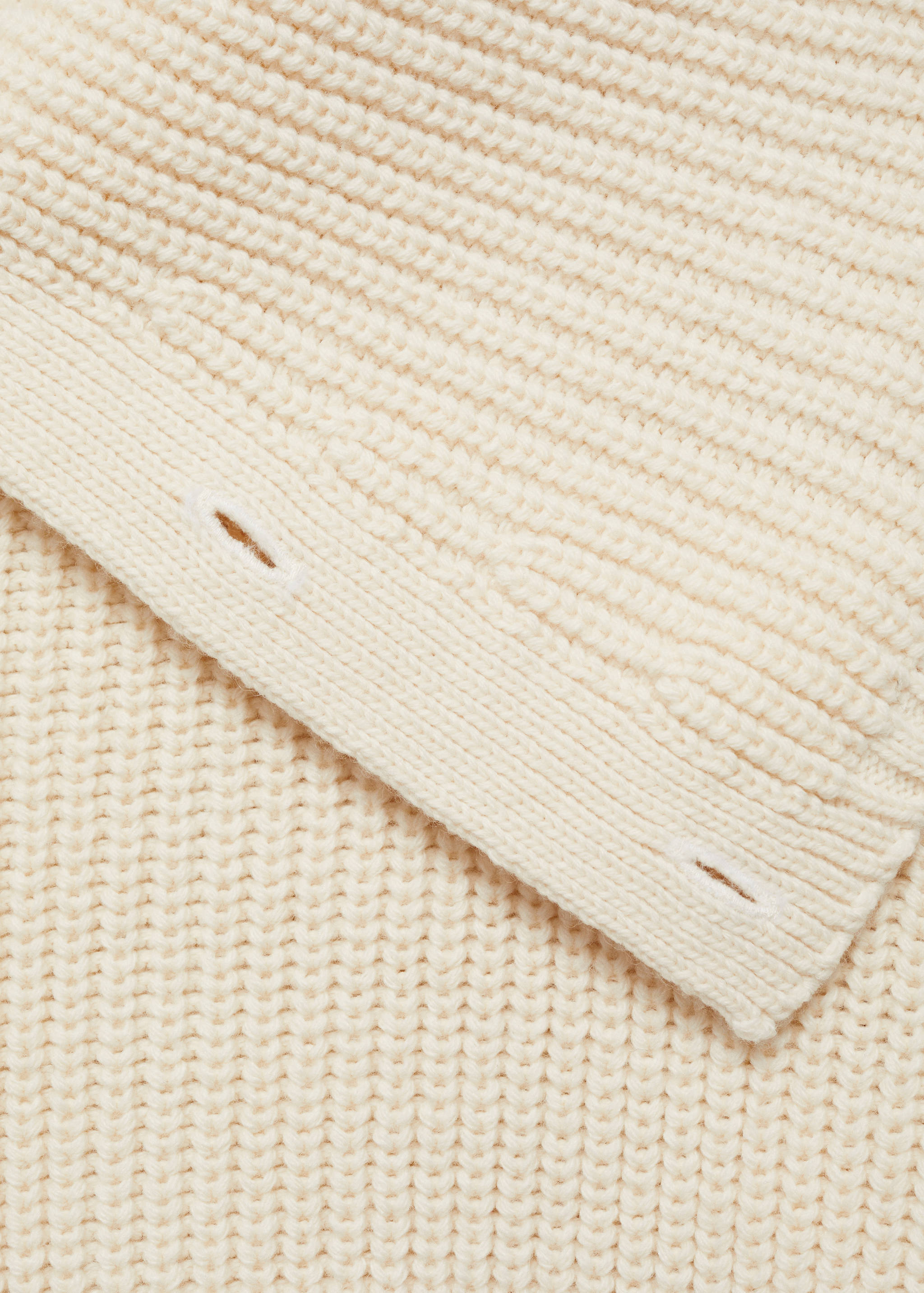 Funnel-neck sweater with buttons - Details of the article 8