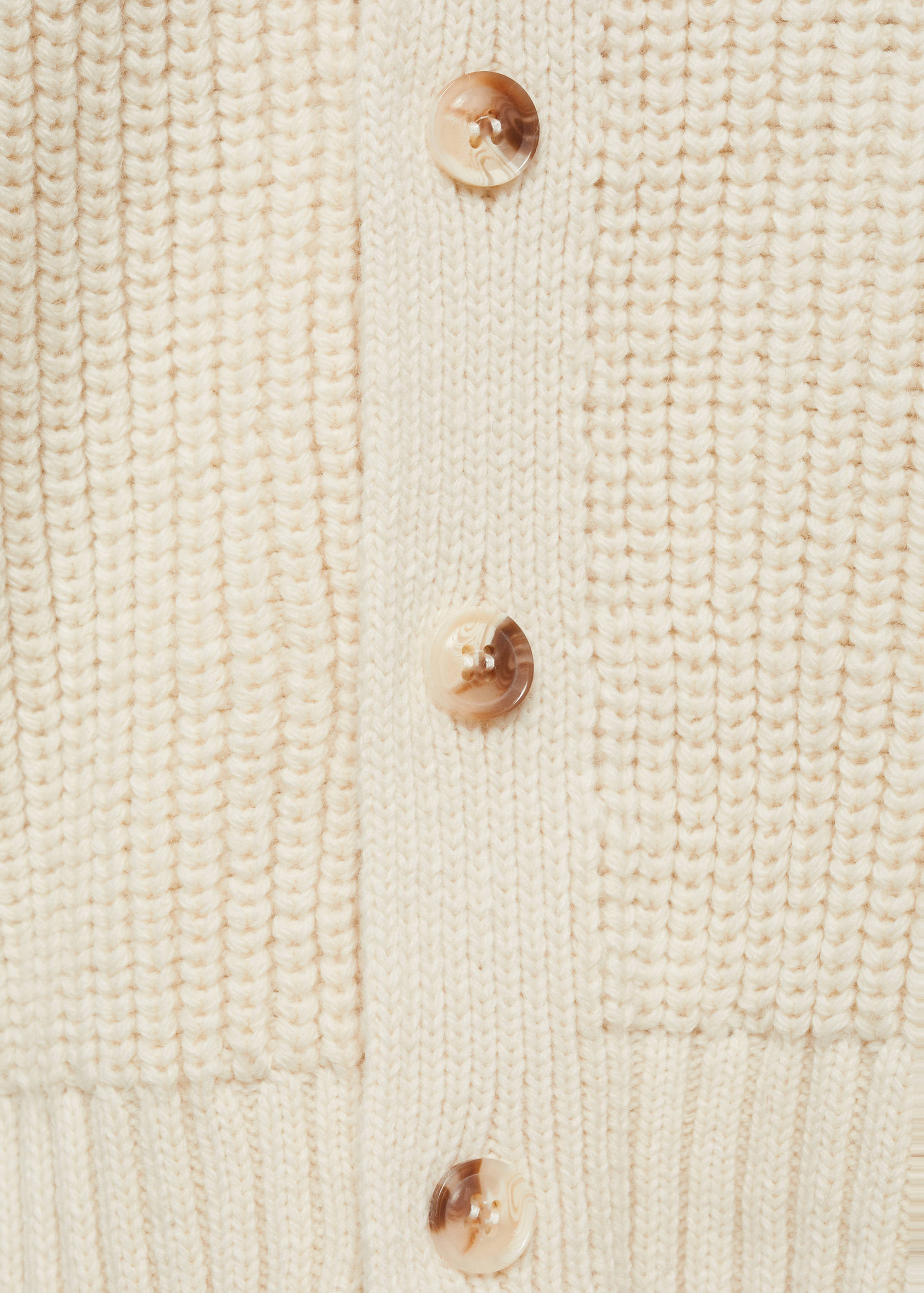 Funnel-neck sweater with buttons - Details of the article 0