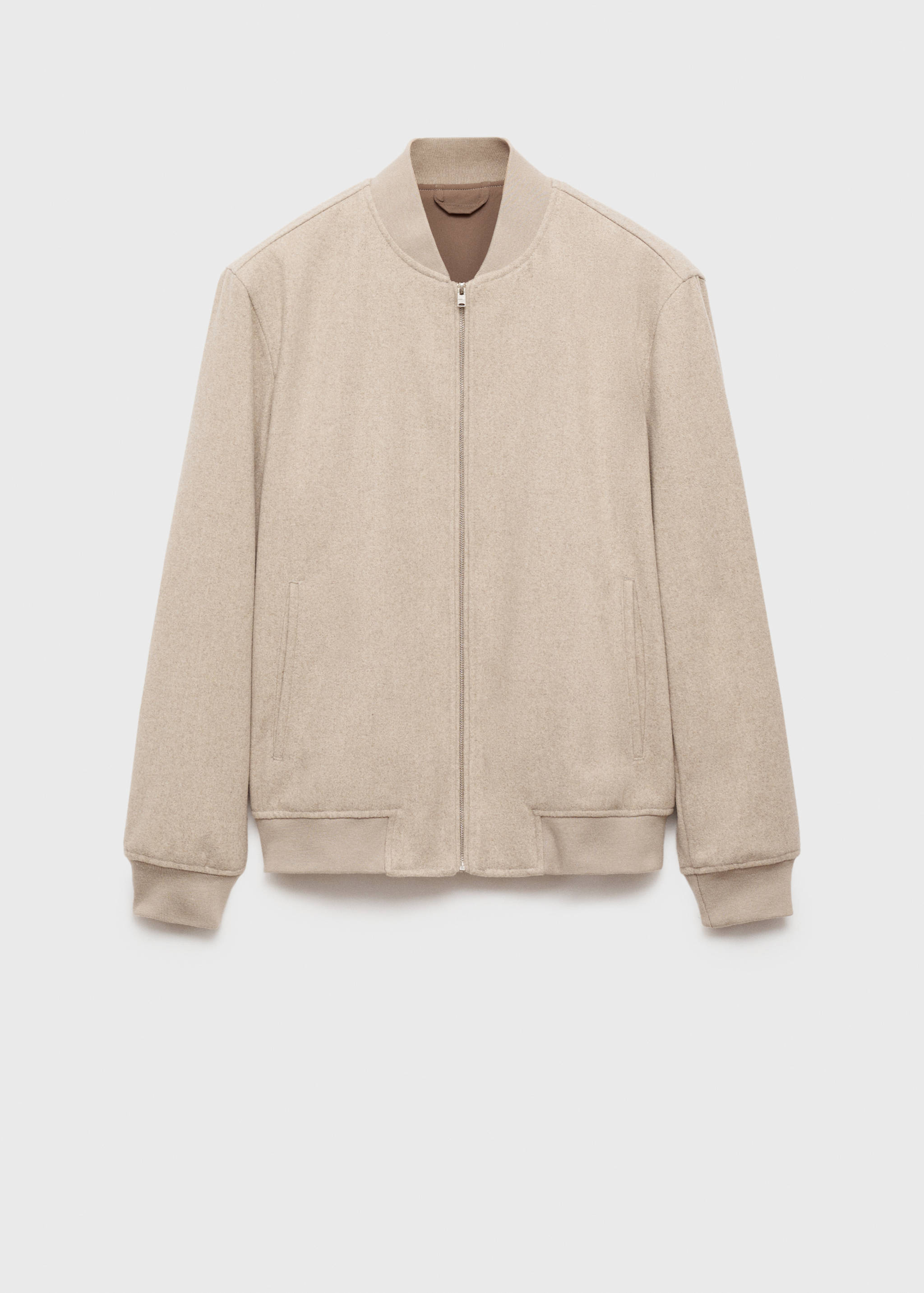 Bomber llana reciclada - Article sense model