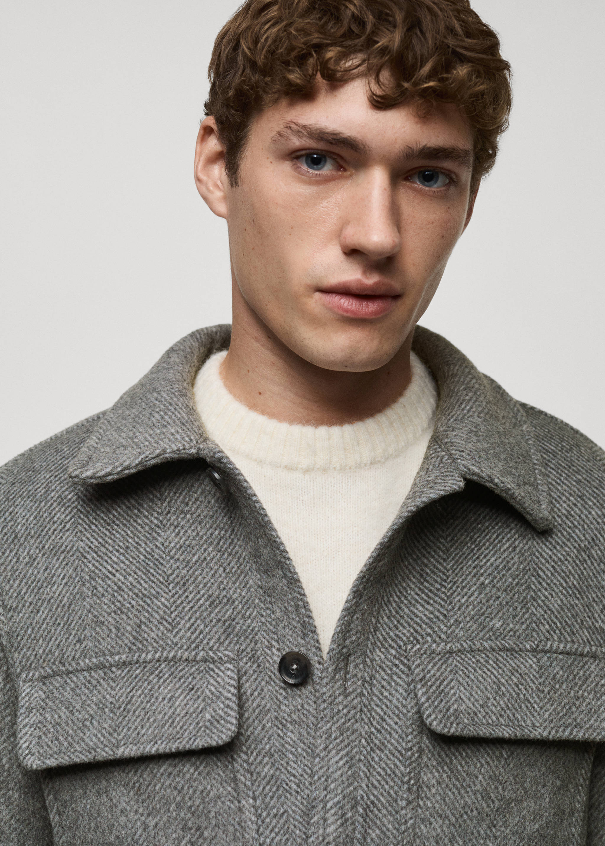 Surchemise laine recyclée - Détail de l'article 1