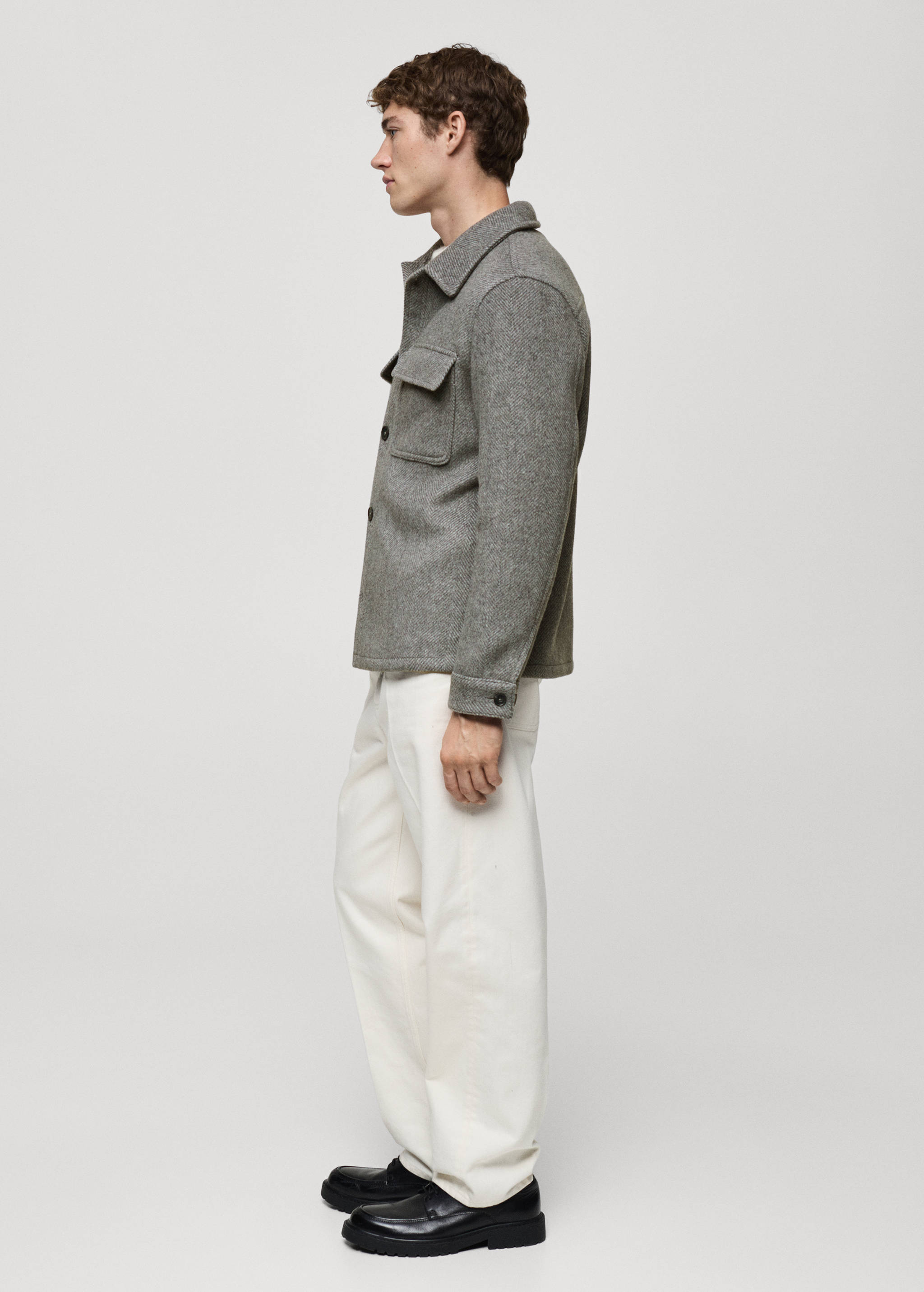 Surchemise laine recyclée - Détail de l'article 2