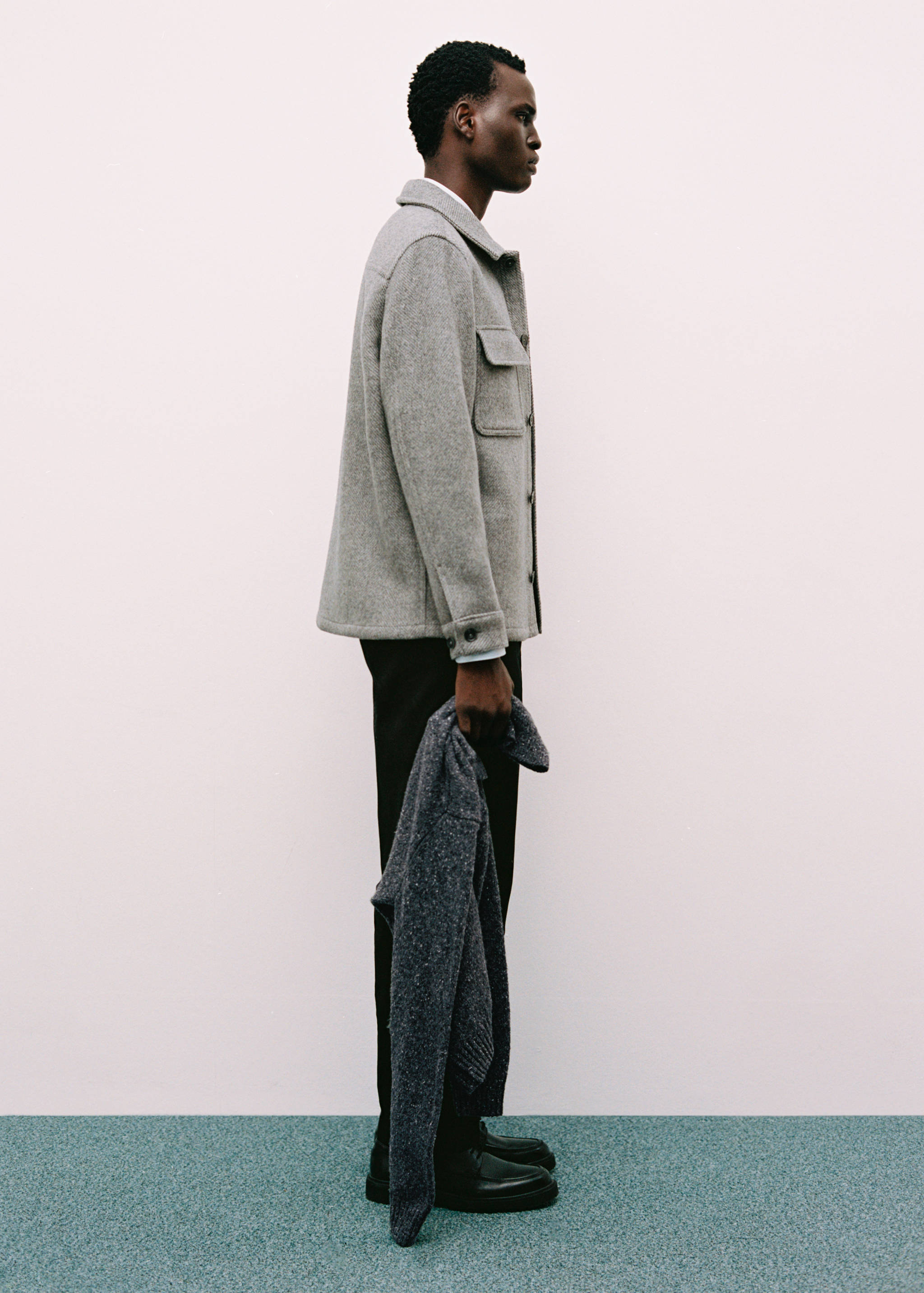 Surchemise laine recyclée - Détail de l'article 3