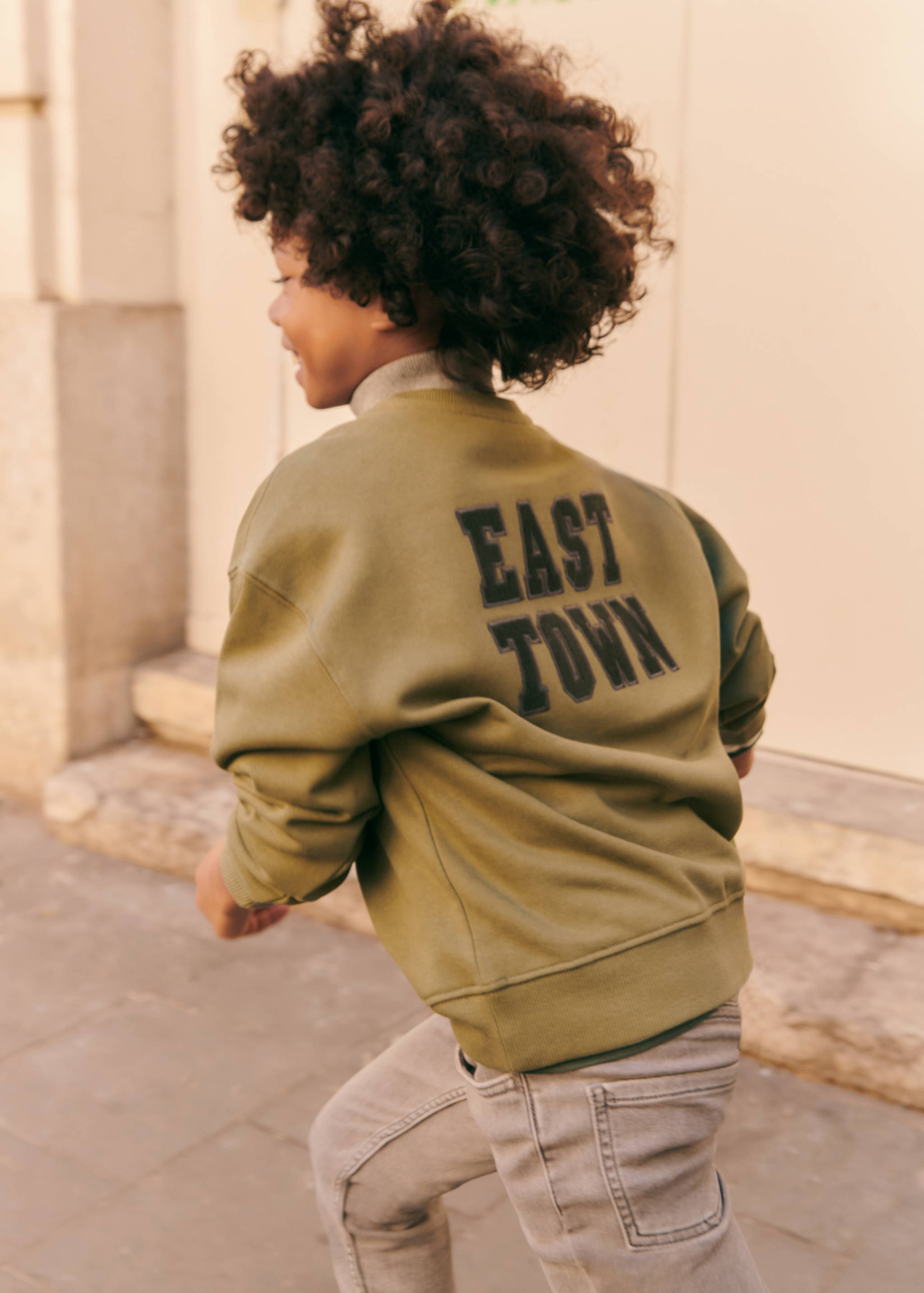 Printed cotton sweatshirt - Details of the article 5