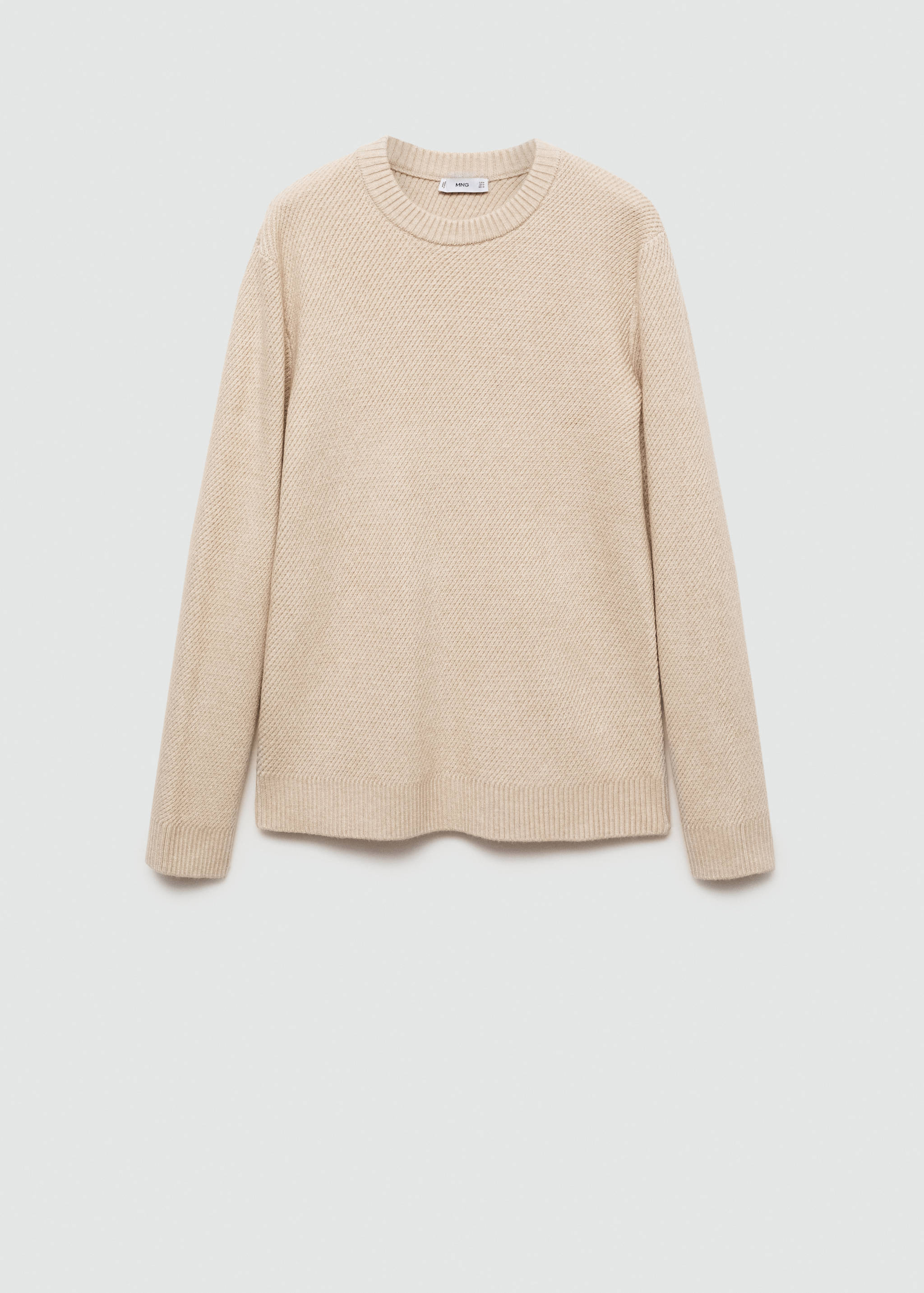 Gebreide regular-fit trui - Artikel zonder model