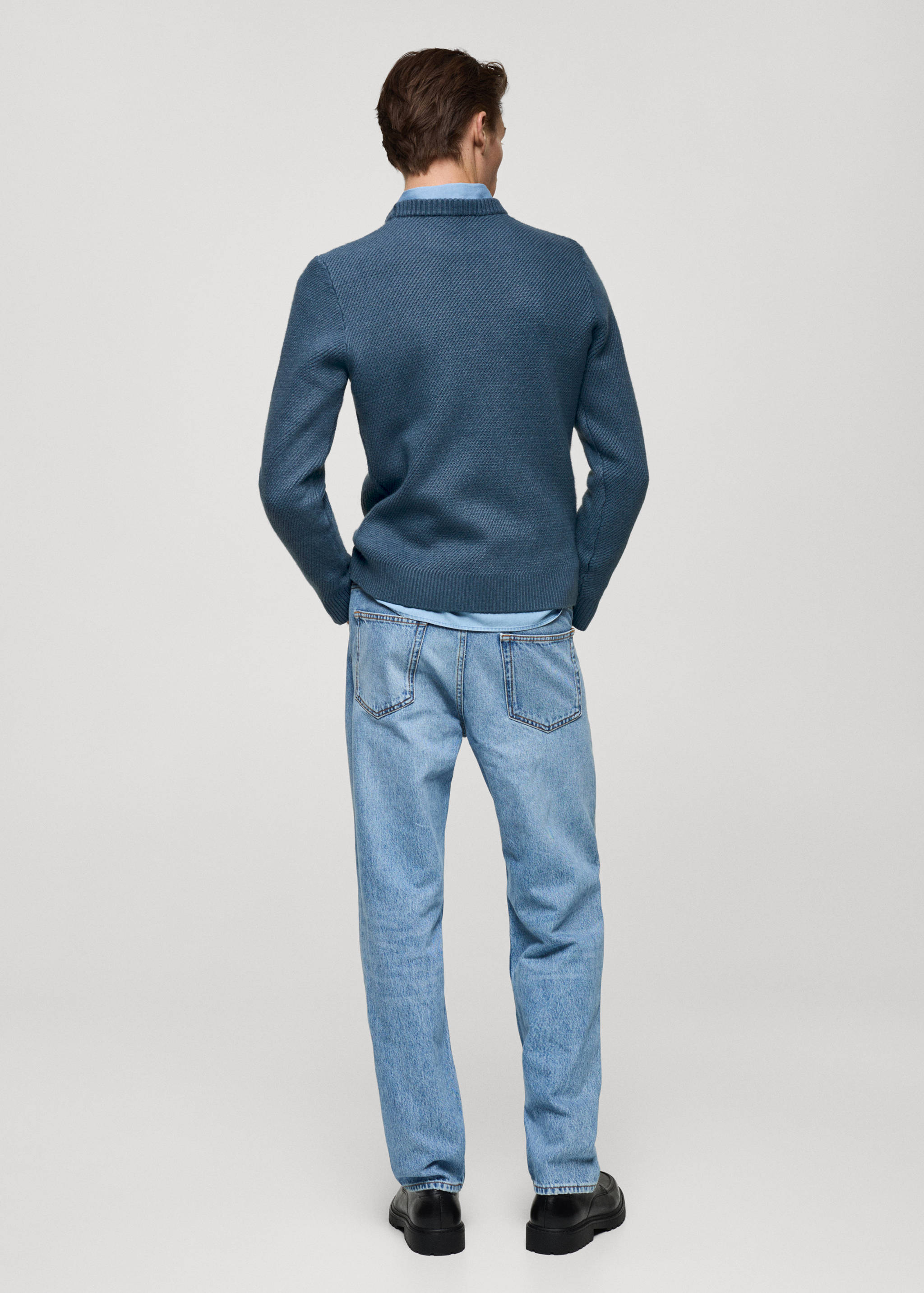 Jersey punto regular fit - Reverso del artículo