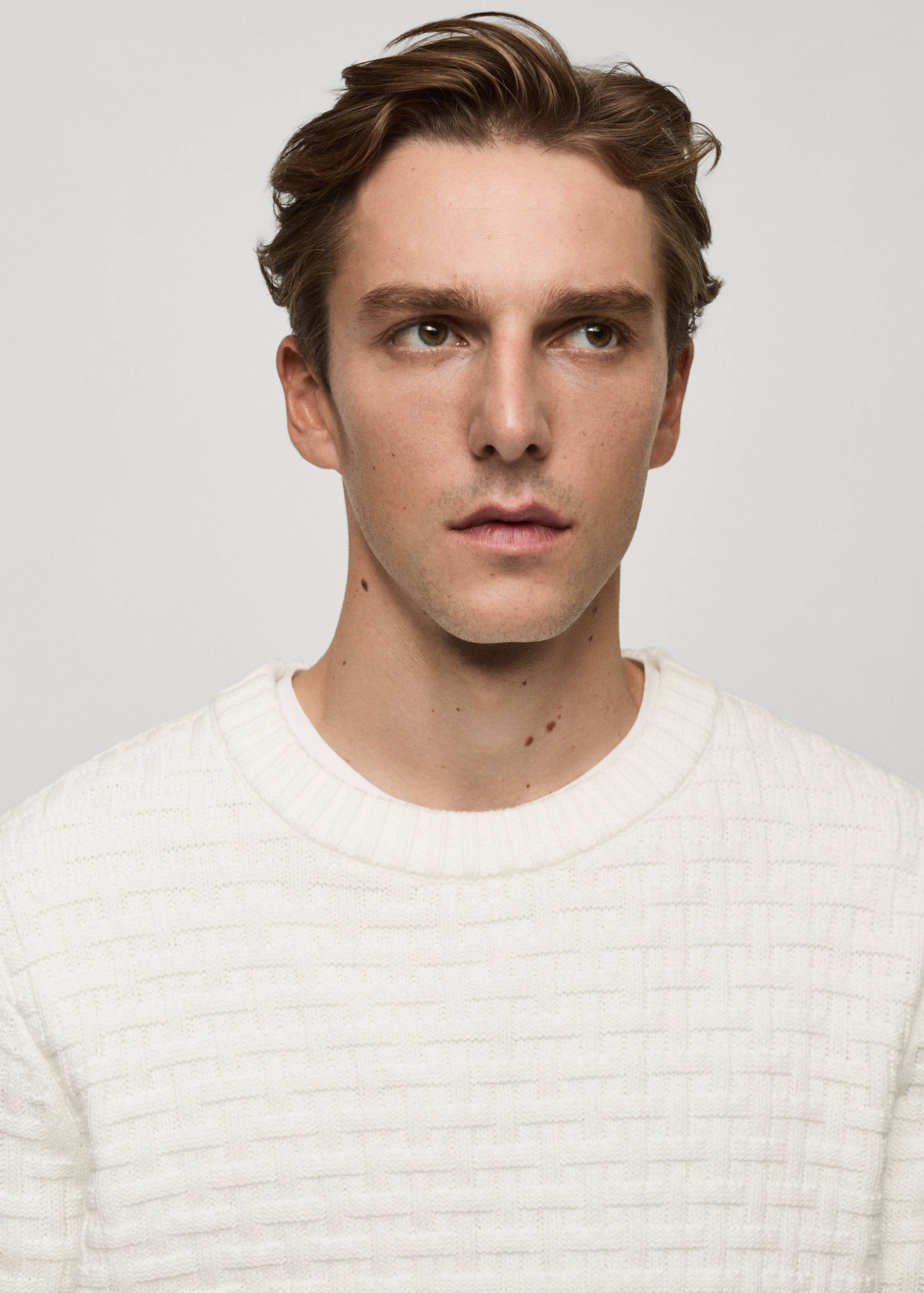 Križani pleteni pulover - Detalji artikla 1