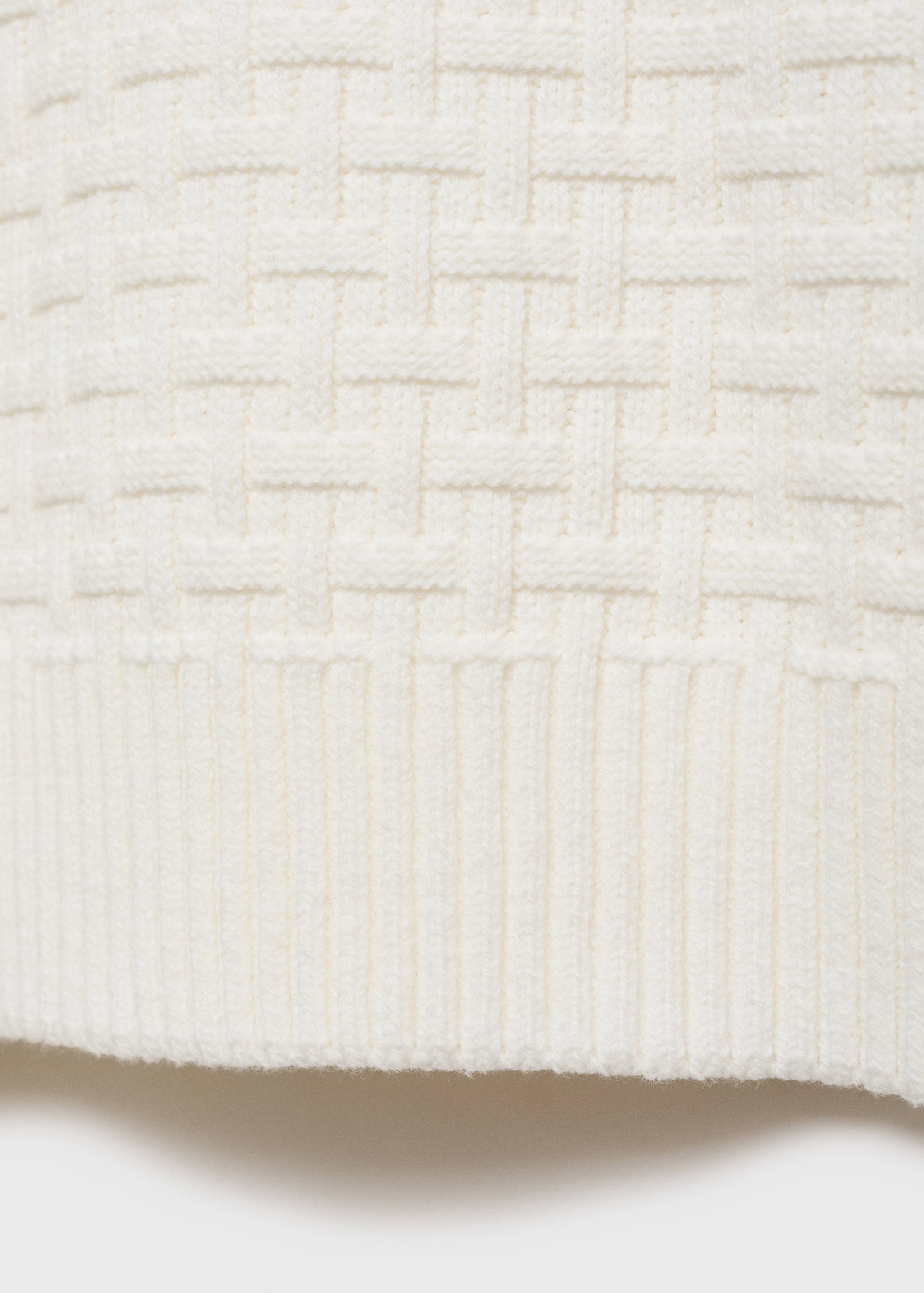 Križani pleteni pulover - Detalji artikla 0