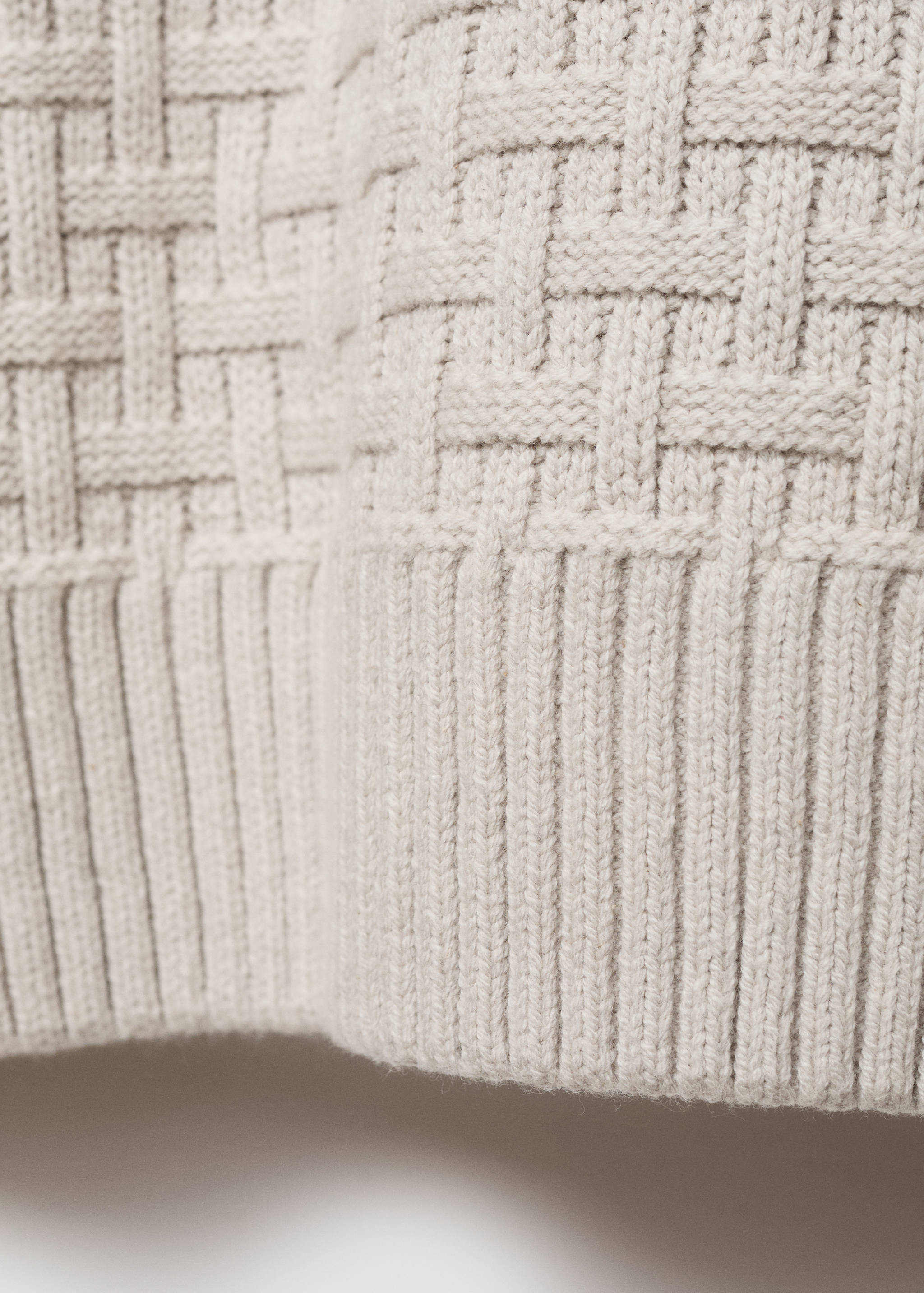 Pull-over croisé maille - Détail de l'article 0