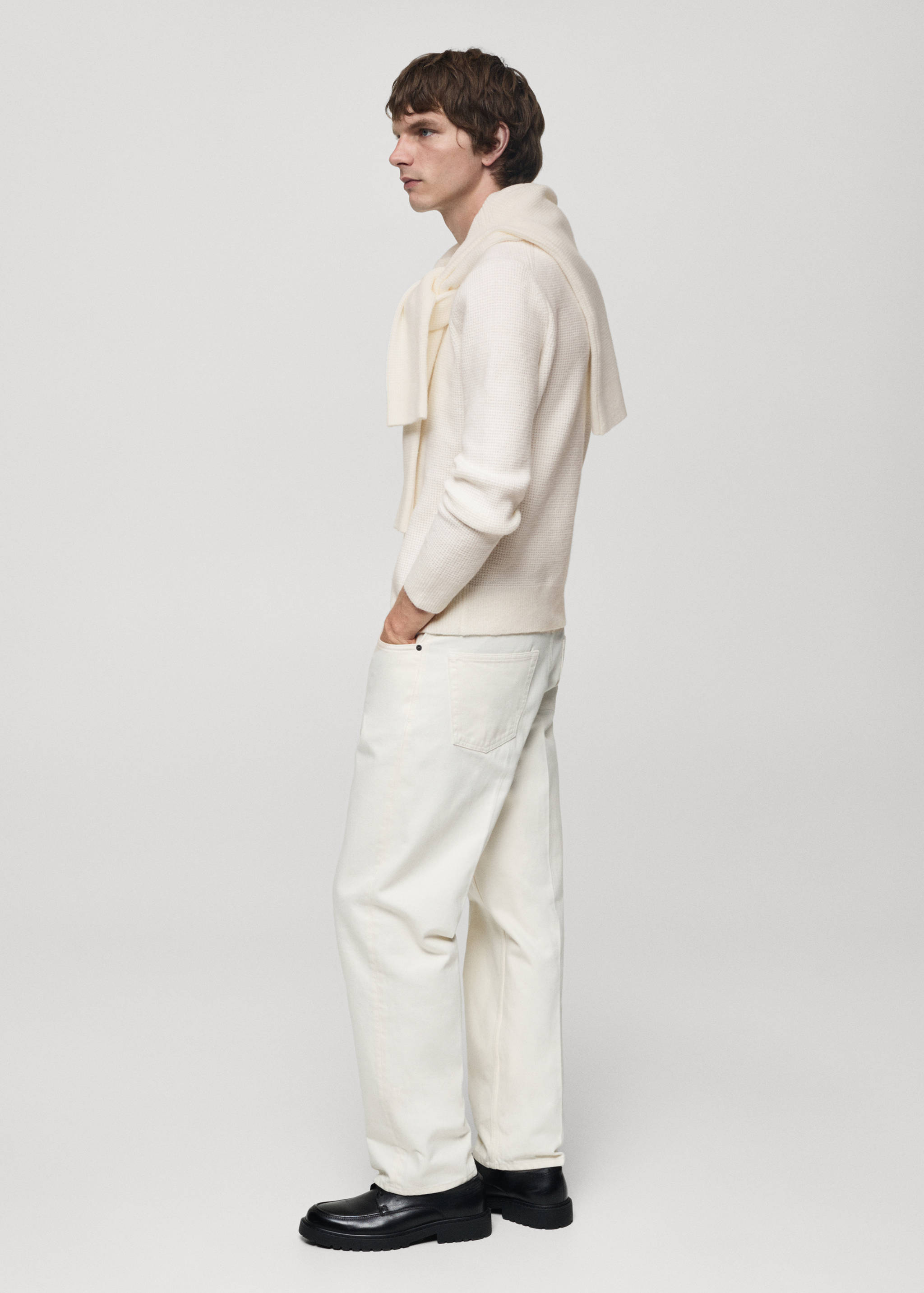 Jersey punto estructura cuadrillé - Detalle del artículo 2