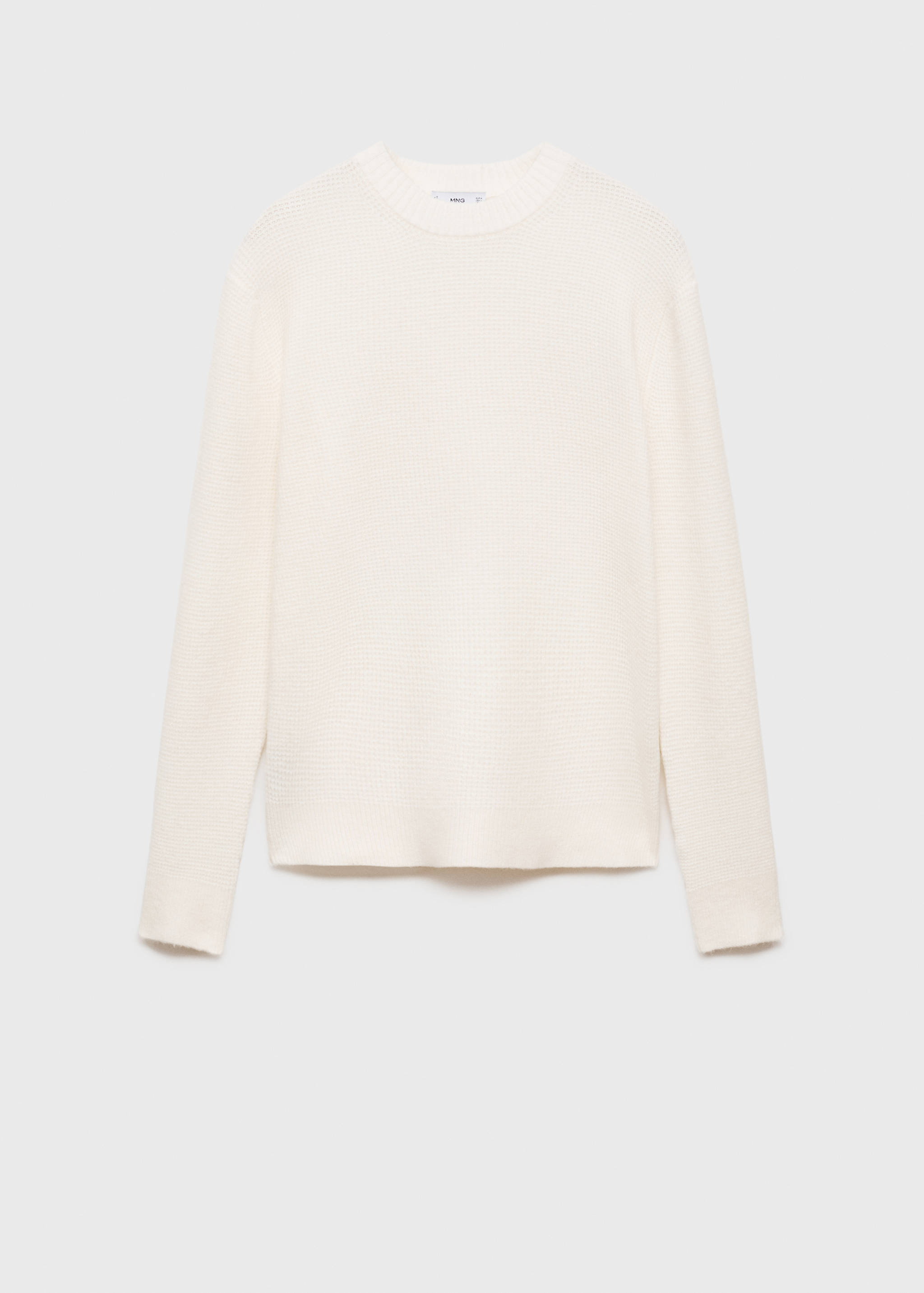 Jersey punto estructura cuadrillé - Artículo sin modelo