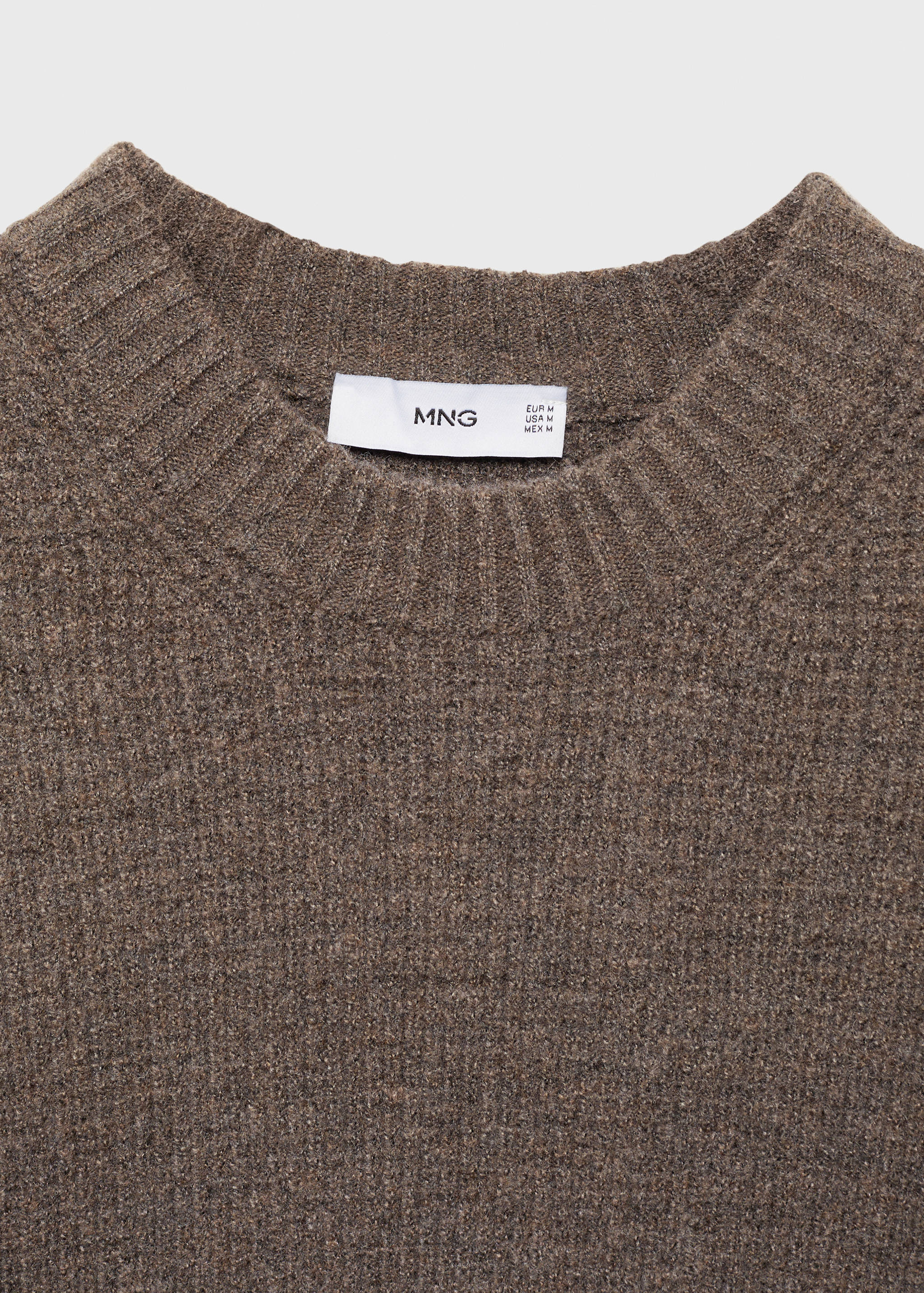 Strickpullover mit Cuadrillé-Struktur - Detail des Artikels 8