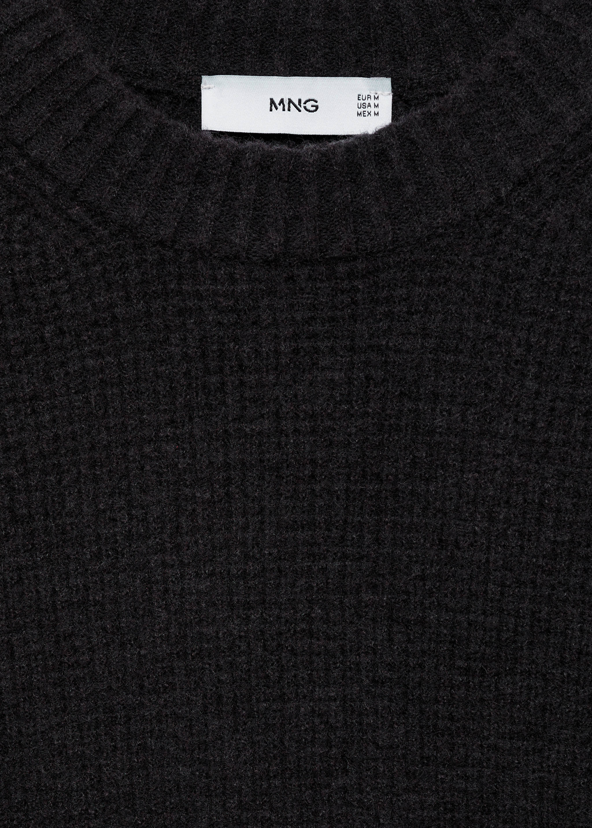 Strickpullover mit Cuadrillé-Struktur - Detail des Artikels 8