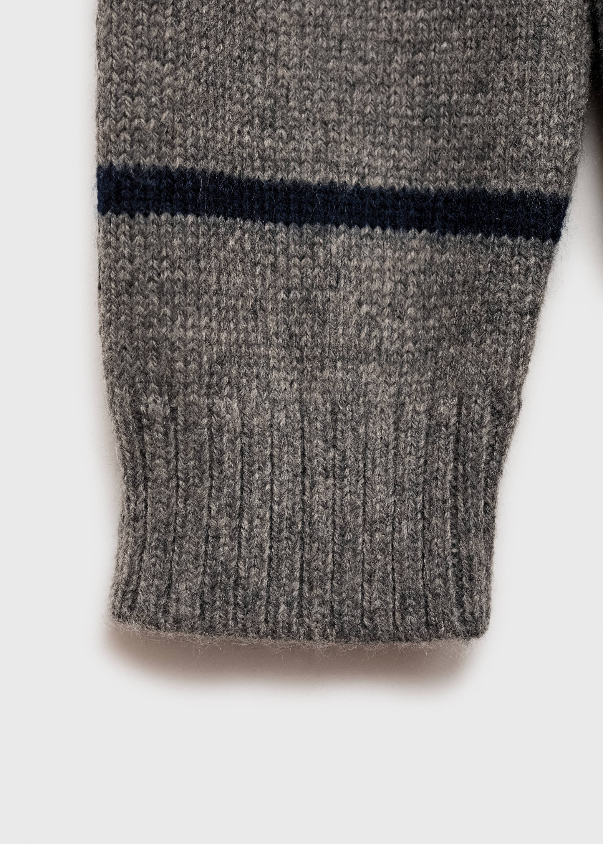 Knit striped sweater - Details of the article 0