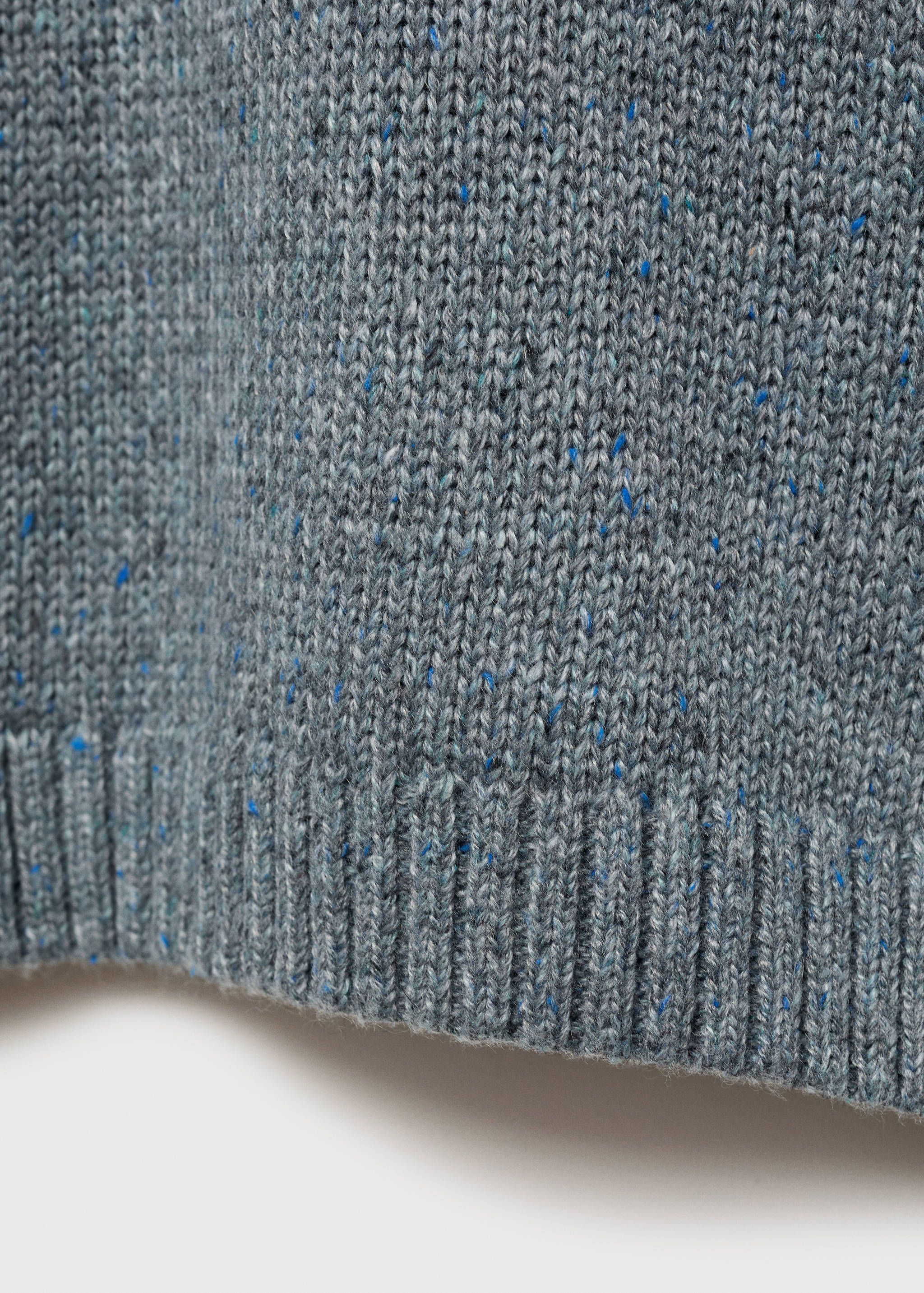 Knitted polo-neck sweater - Details of the article 0