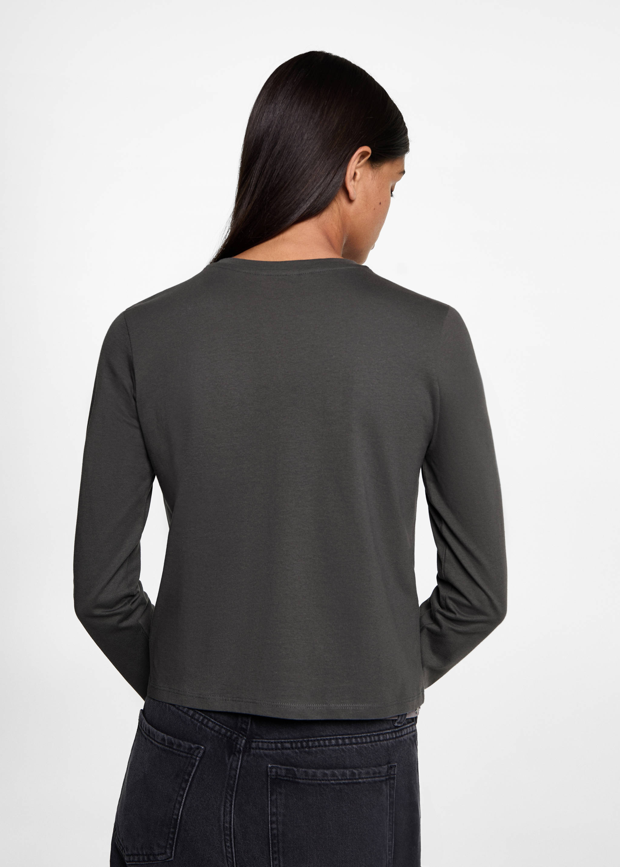 T-shirt détails froncés - Verso de l’article