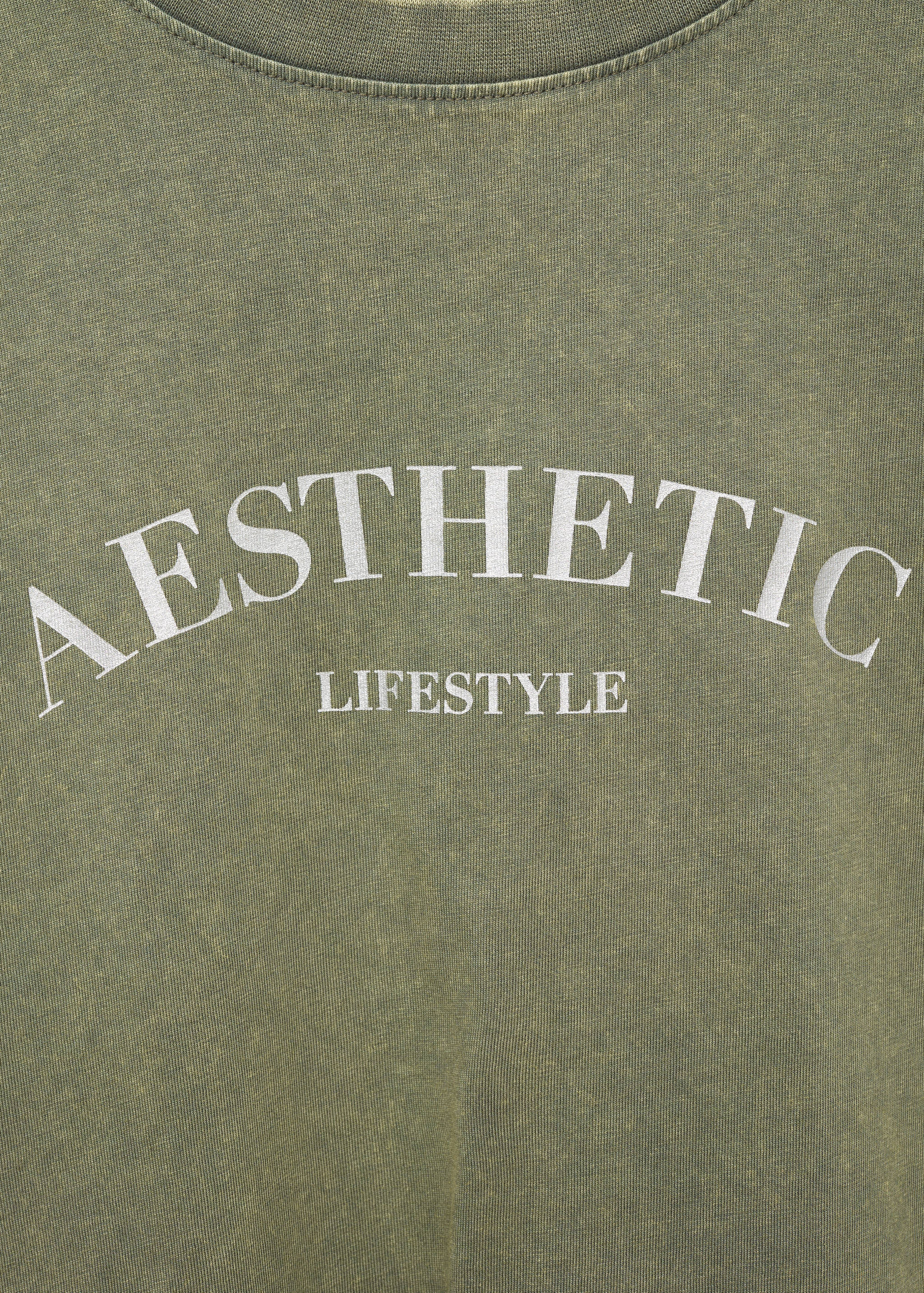 Tryckt text t-shirt - Detaljer om artikeln 8