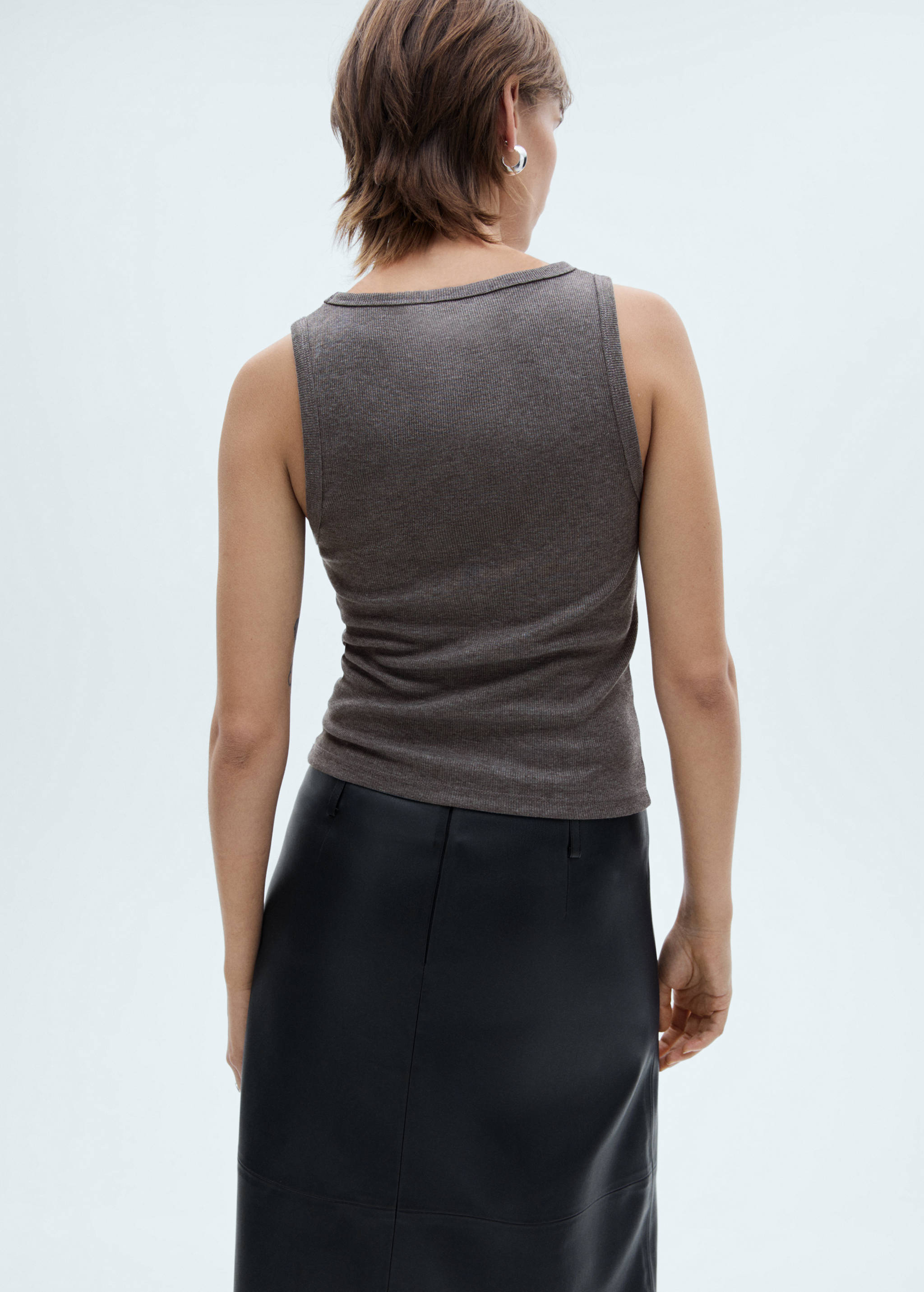 Top tirantes lentejuelas - Reverso del artículo