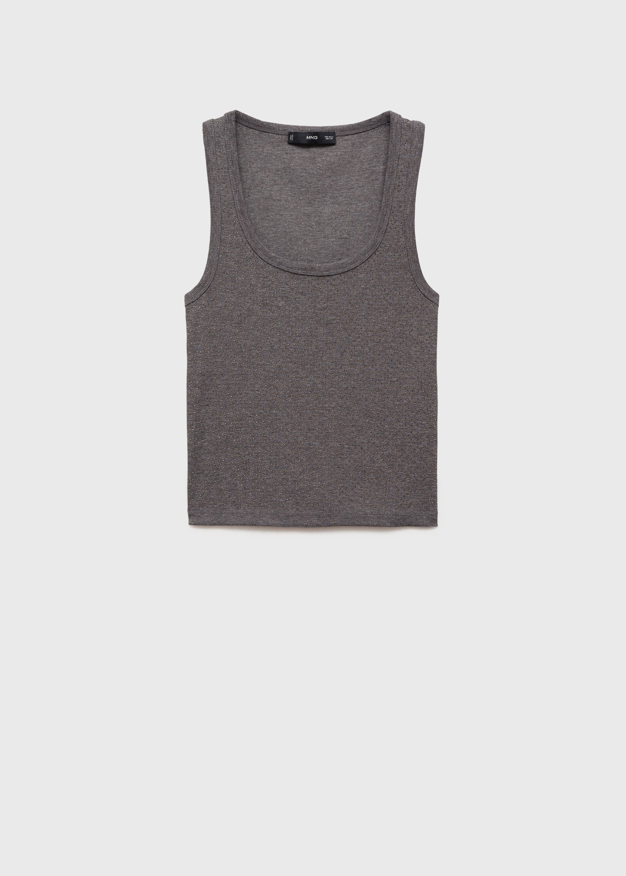 Top tirantes lentejuelas - Artículo sin modelo