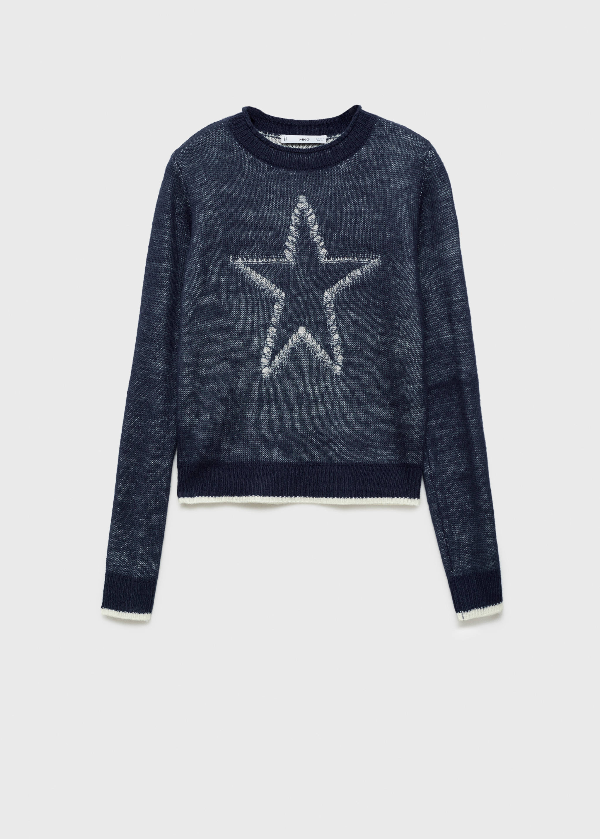 Star knitted sweater - Article without model