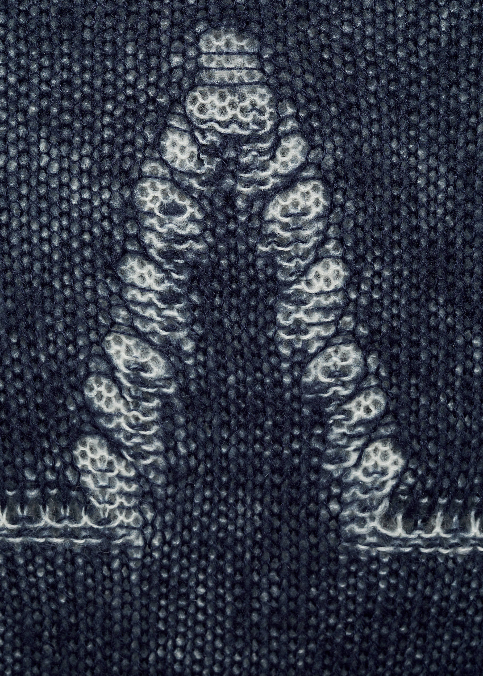 Star knitted sweater - Details of the article 8