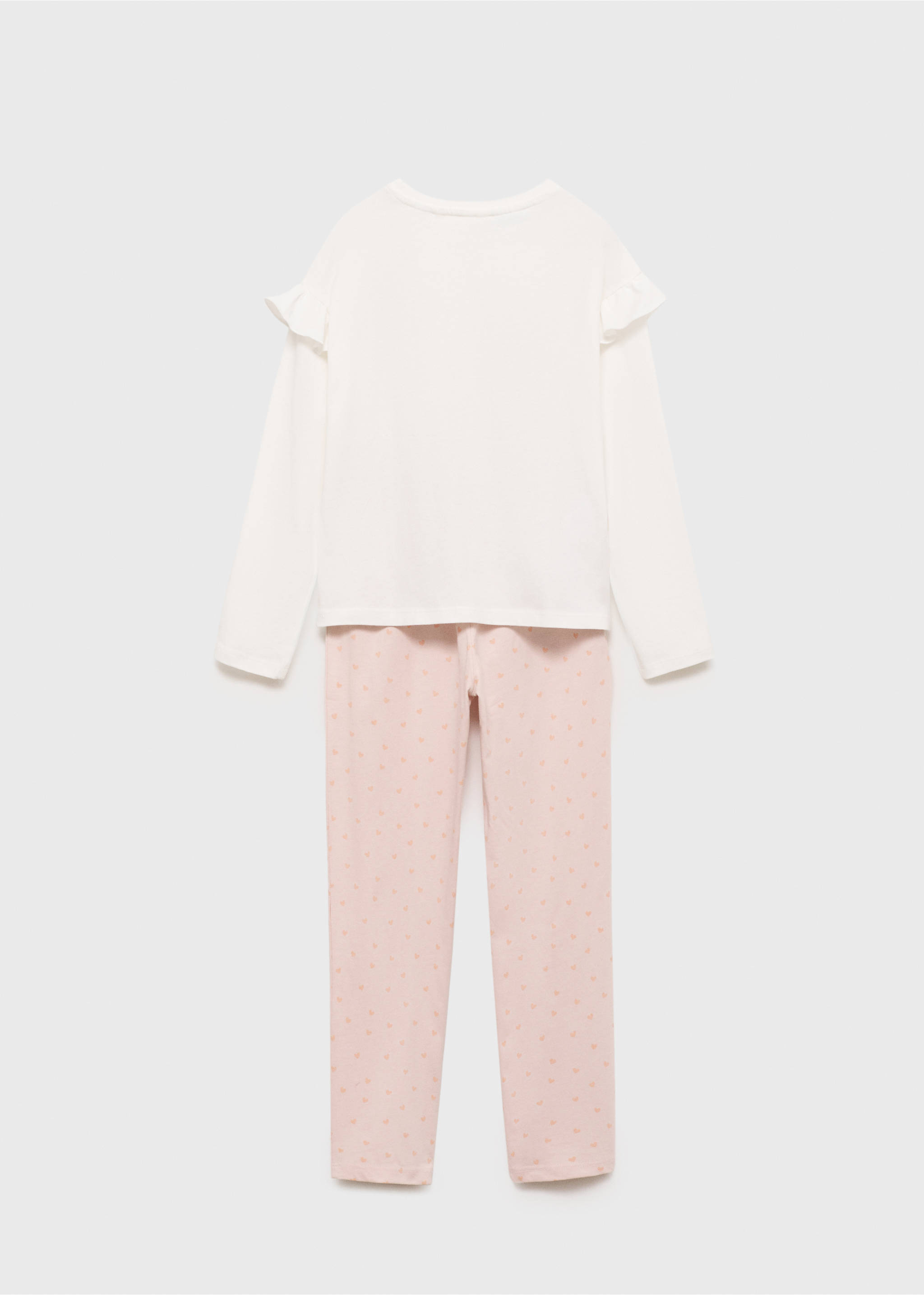 Long Snoopy pyjama - Reverse of the article, Off White. Ref: 77008637-00.