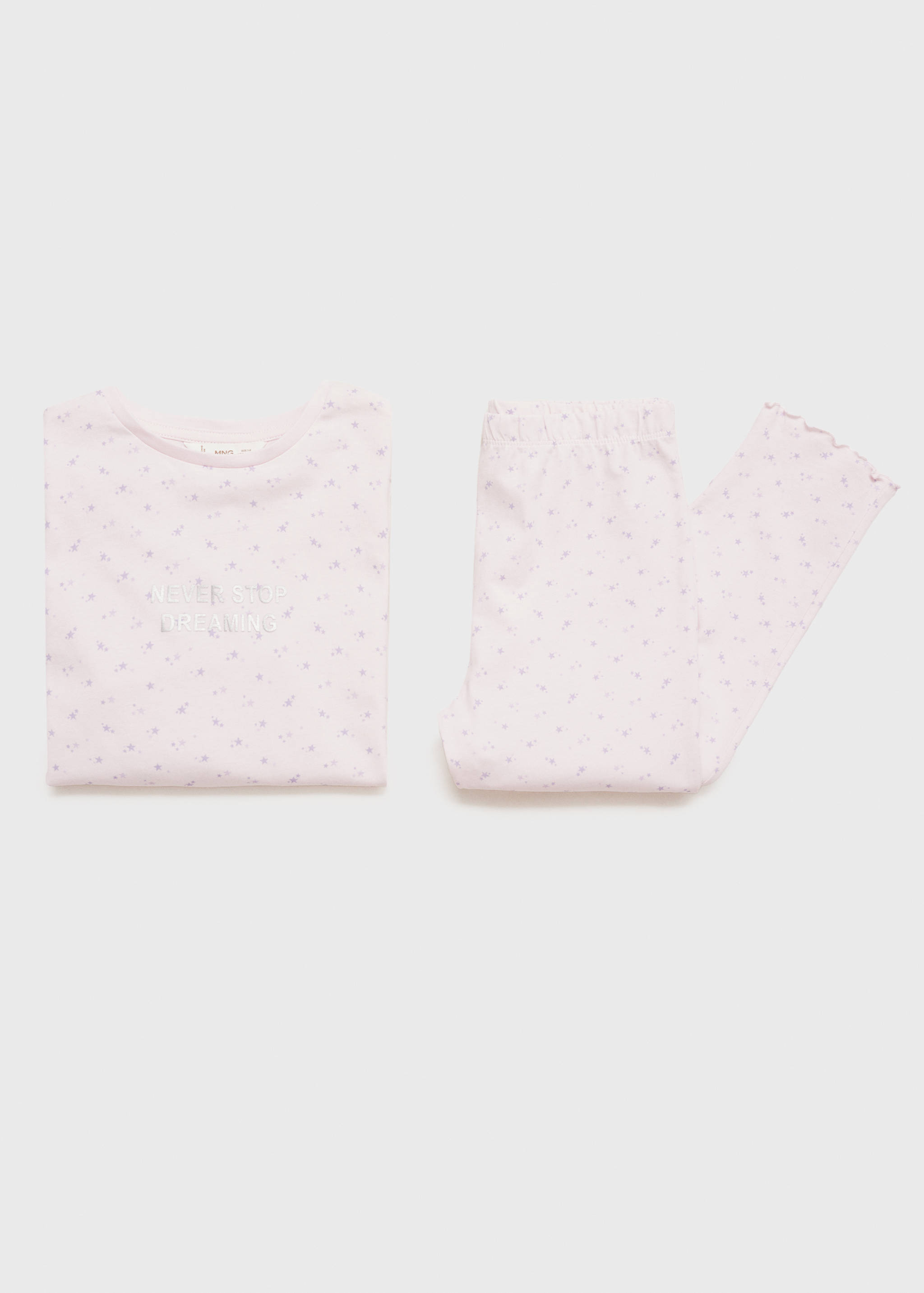 Langer, bedruckter Pyjama - Detail des Artikels 8