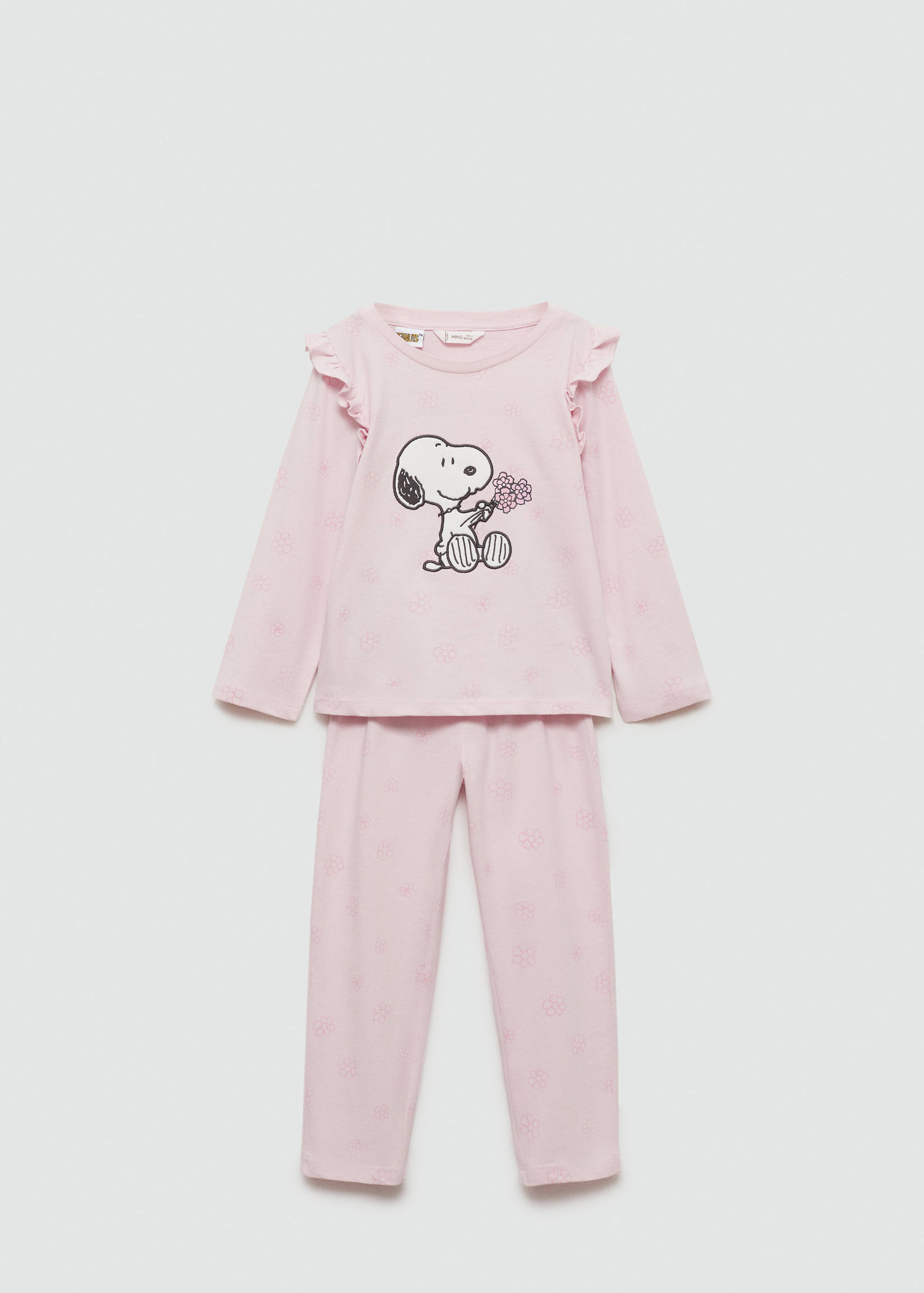 Långärmad pyjamas Snoopy - Artikel utan modell