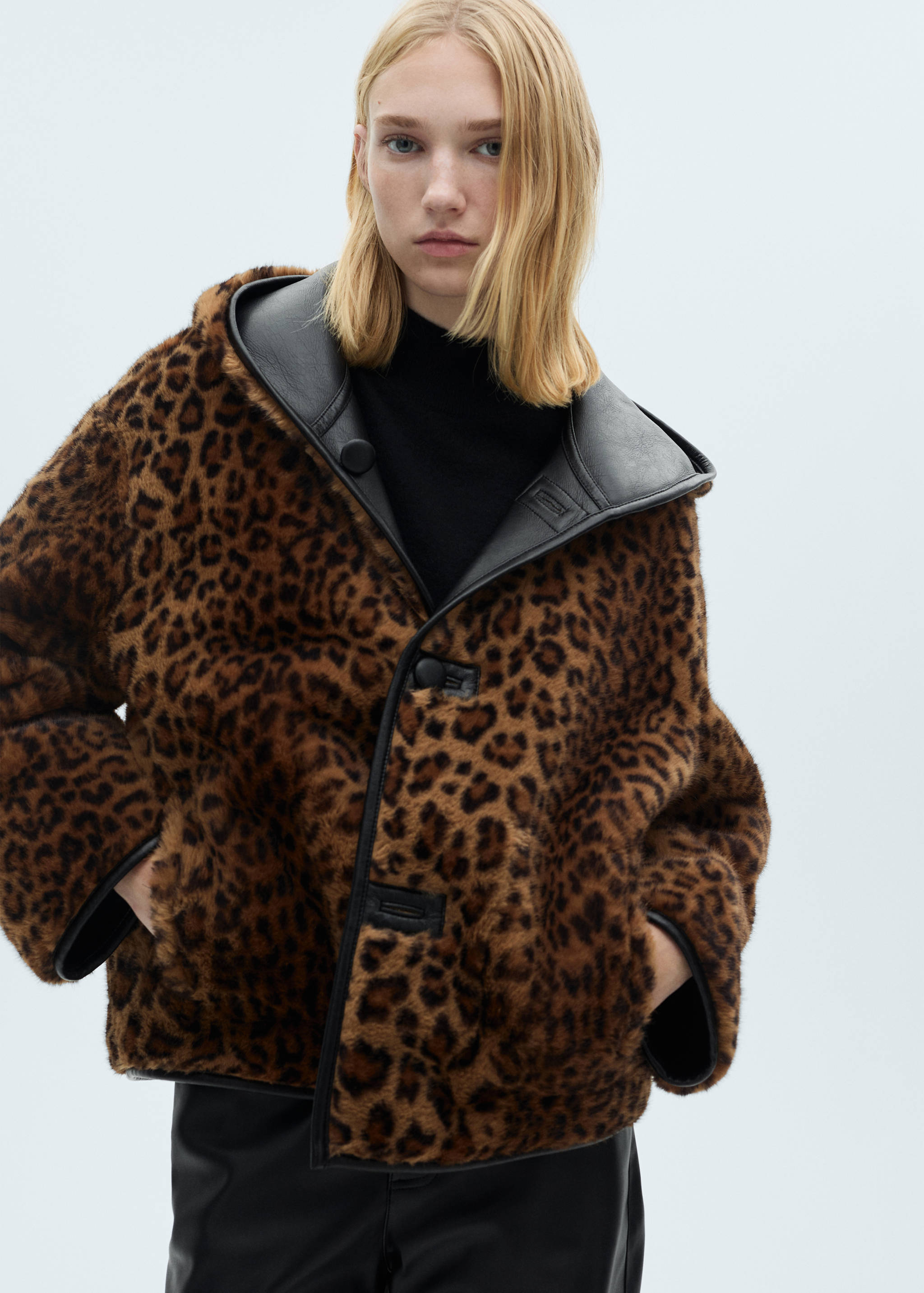 Chaqueta reversible leopardo - Detalle del artículo 4