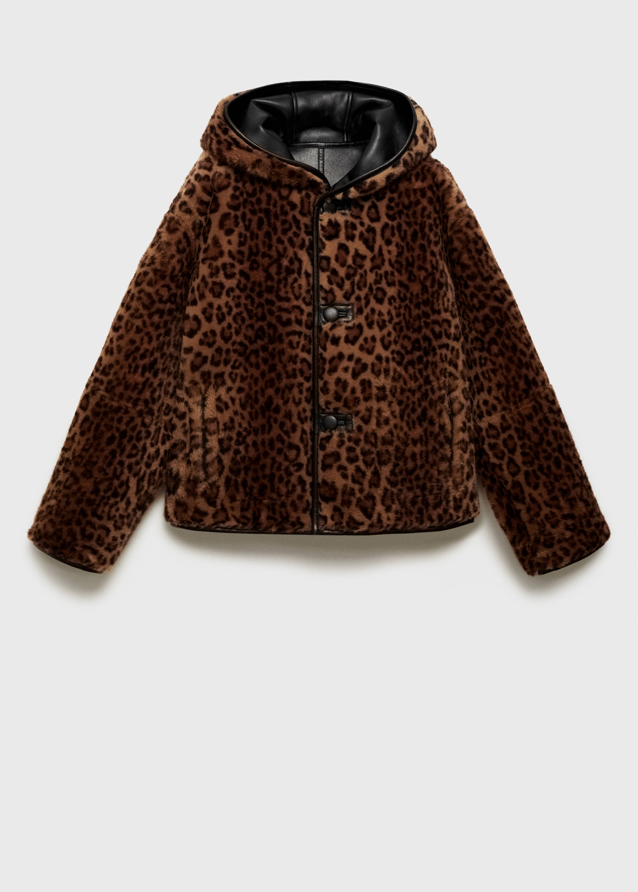 Wendejacke mit Leopardenmuster - Artikel ohne Model