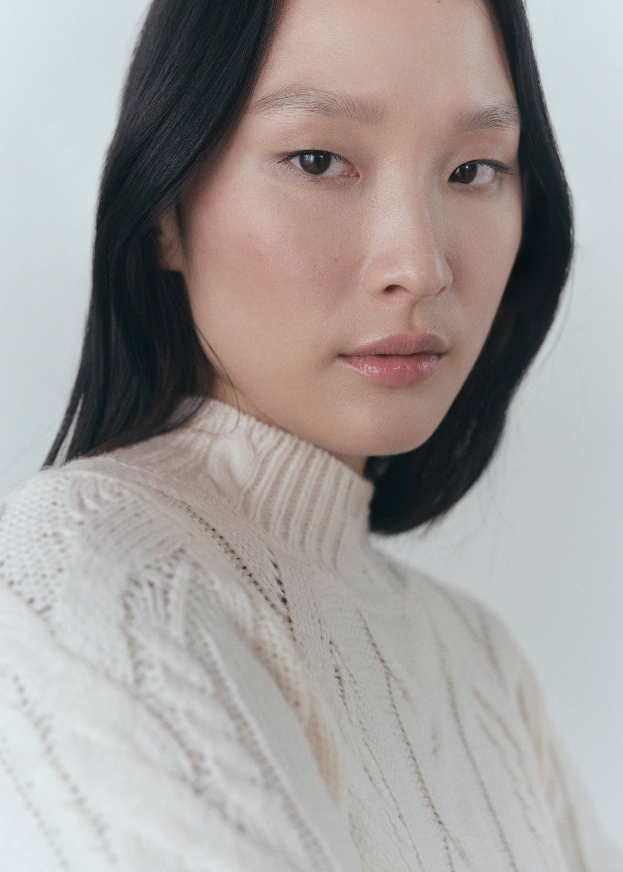 Jersey trenzado cuello perkins - Detalle del artículo 1