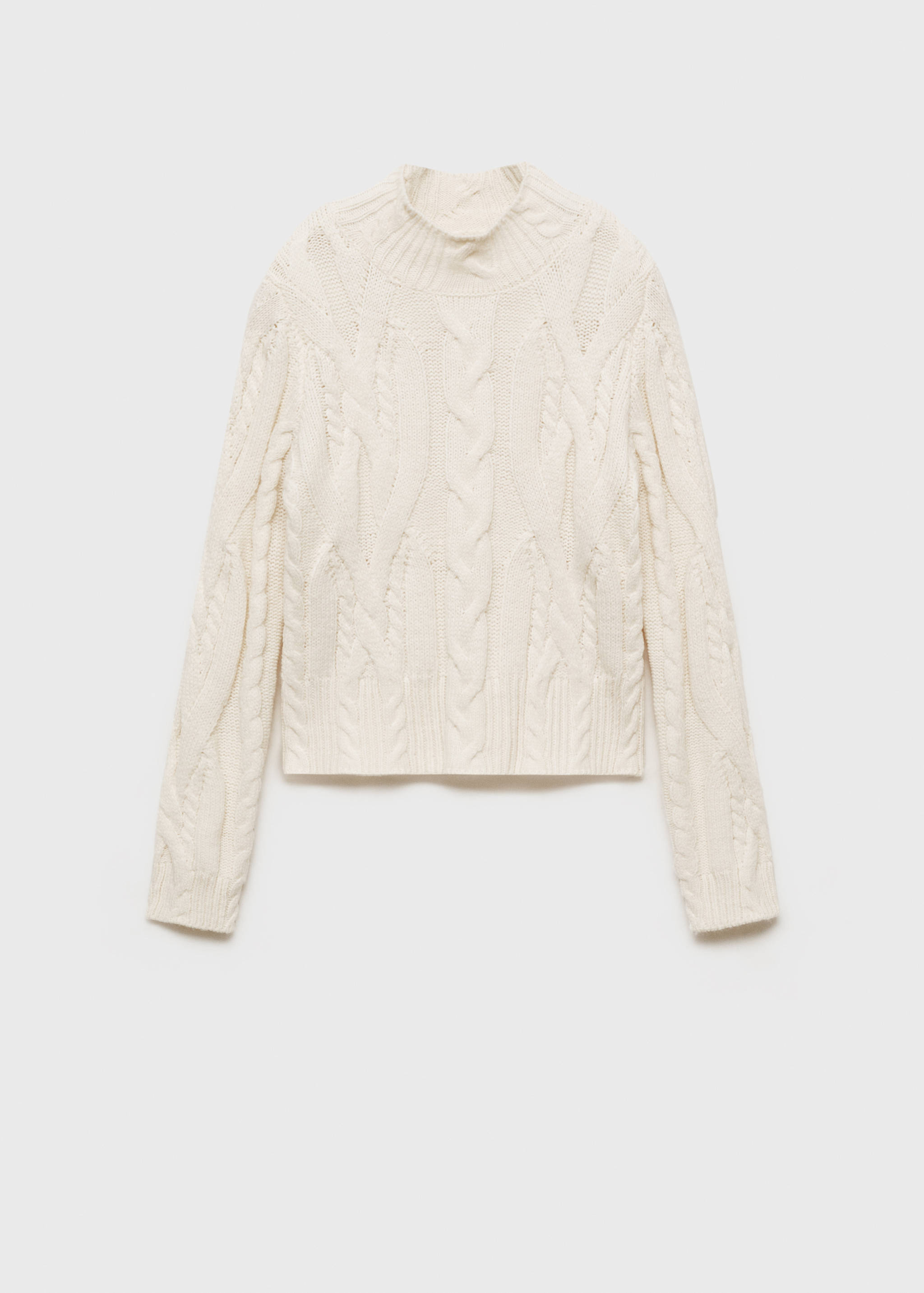 Jersey trenzado cuello perkins - Artículo sin modelo