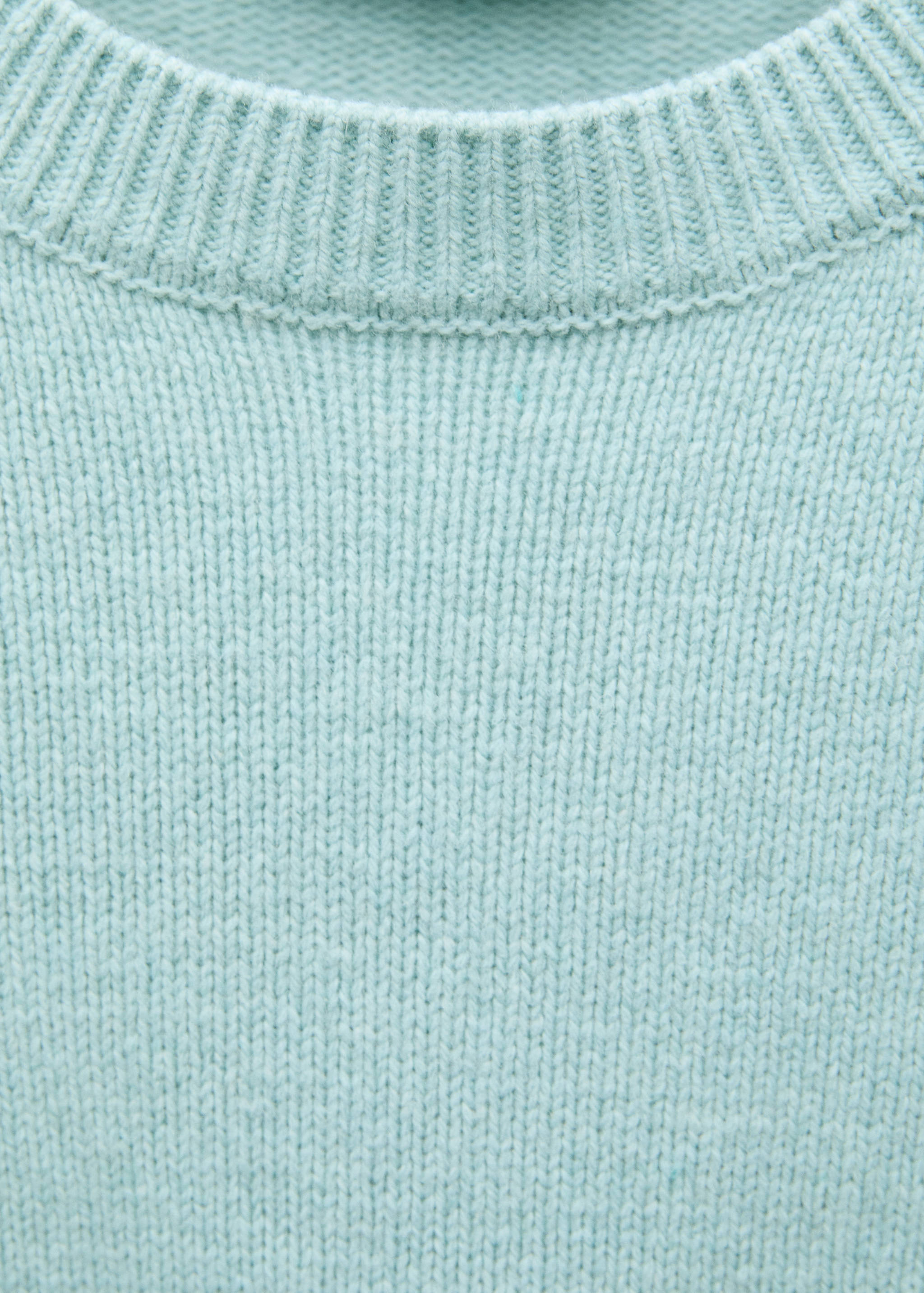 Rounded neck wool sweater - Details of the article 8