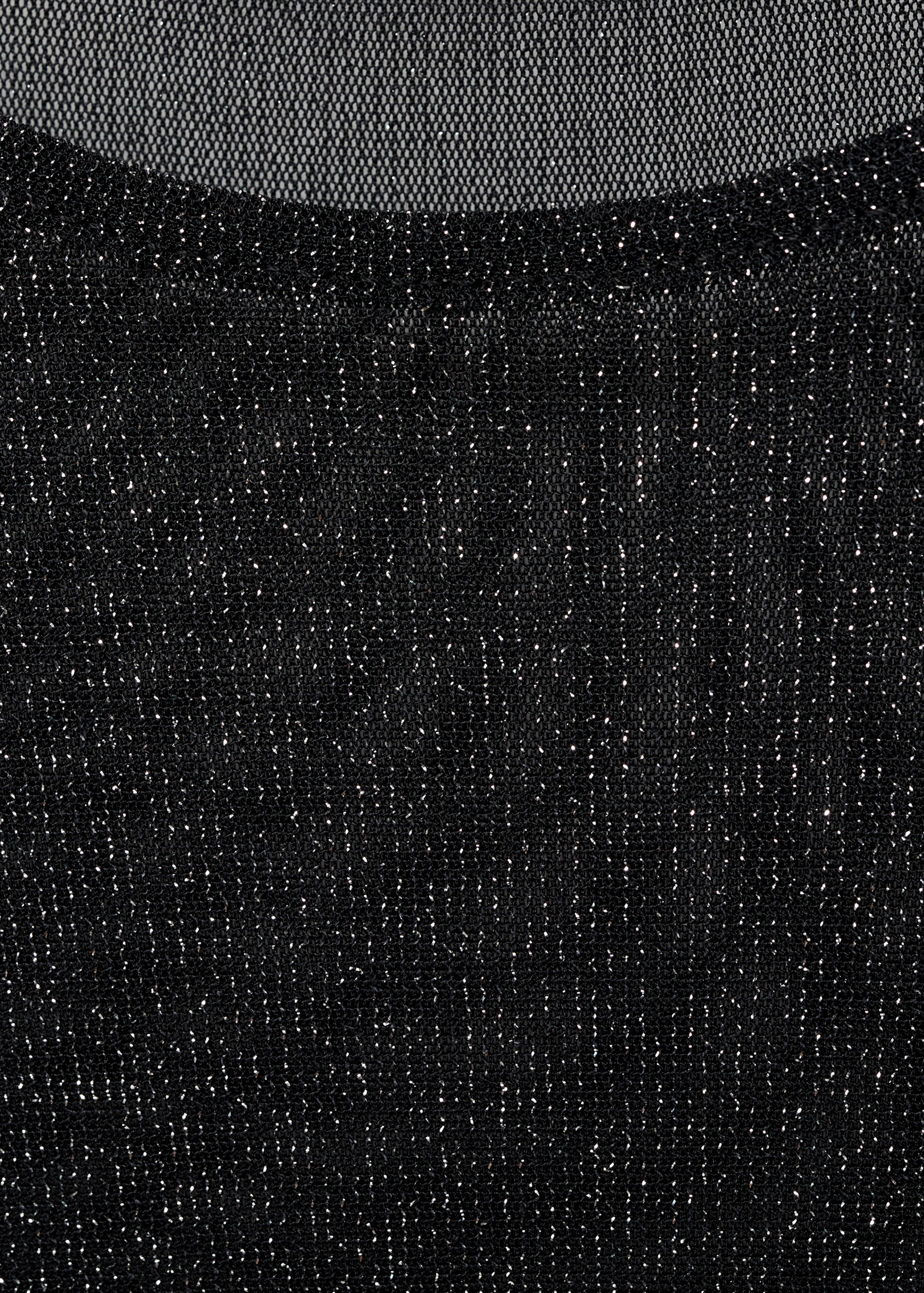 Semi-transparent lurex t-shirt - Details of the article 8