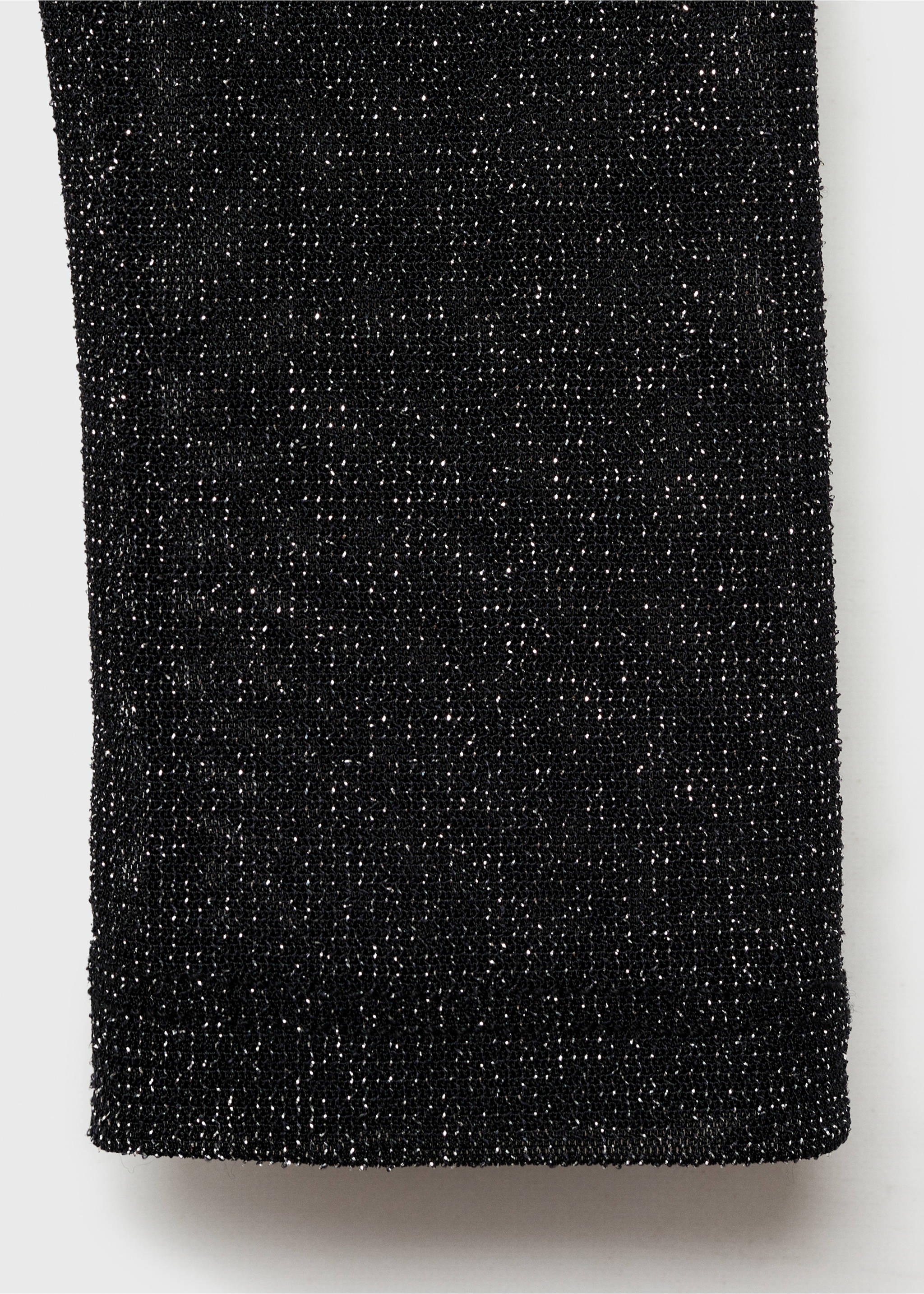 Camiseta lurex semitransparente - Detalle del artículo 0, Negro. Ref: 77009081-00.