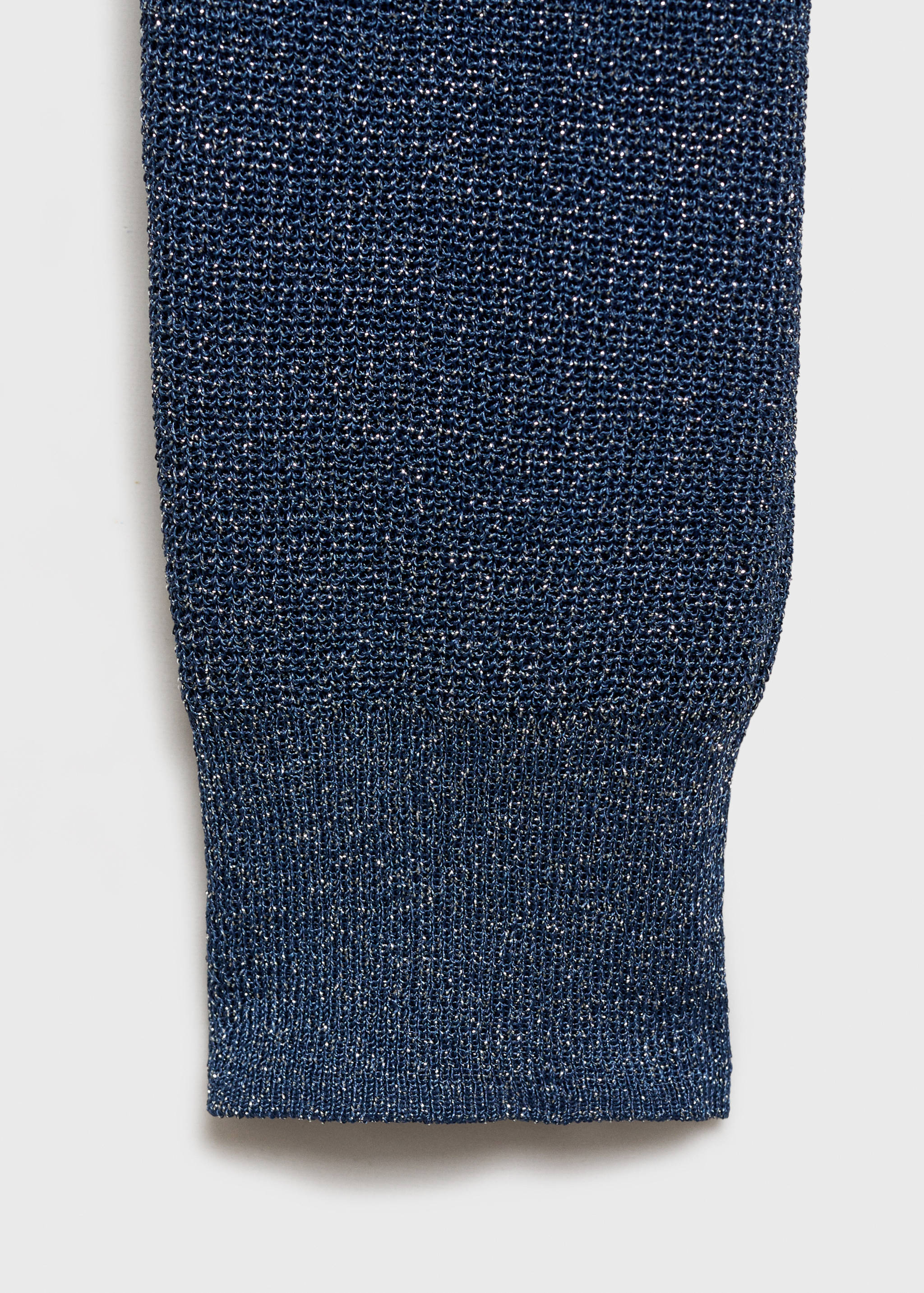 Crewneck lurex sweater - Details of the article 0