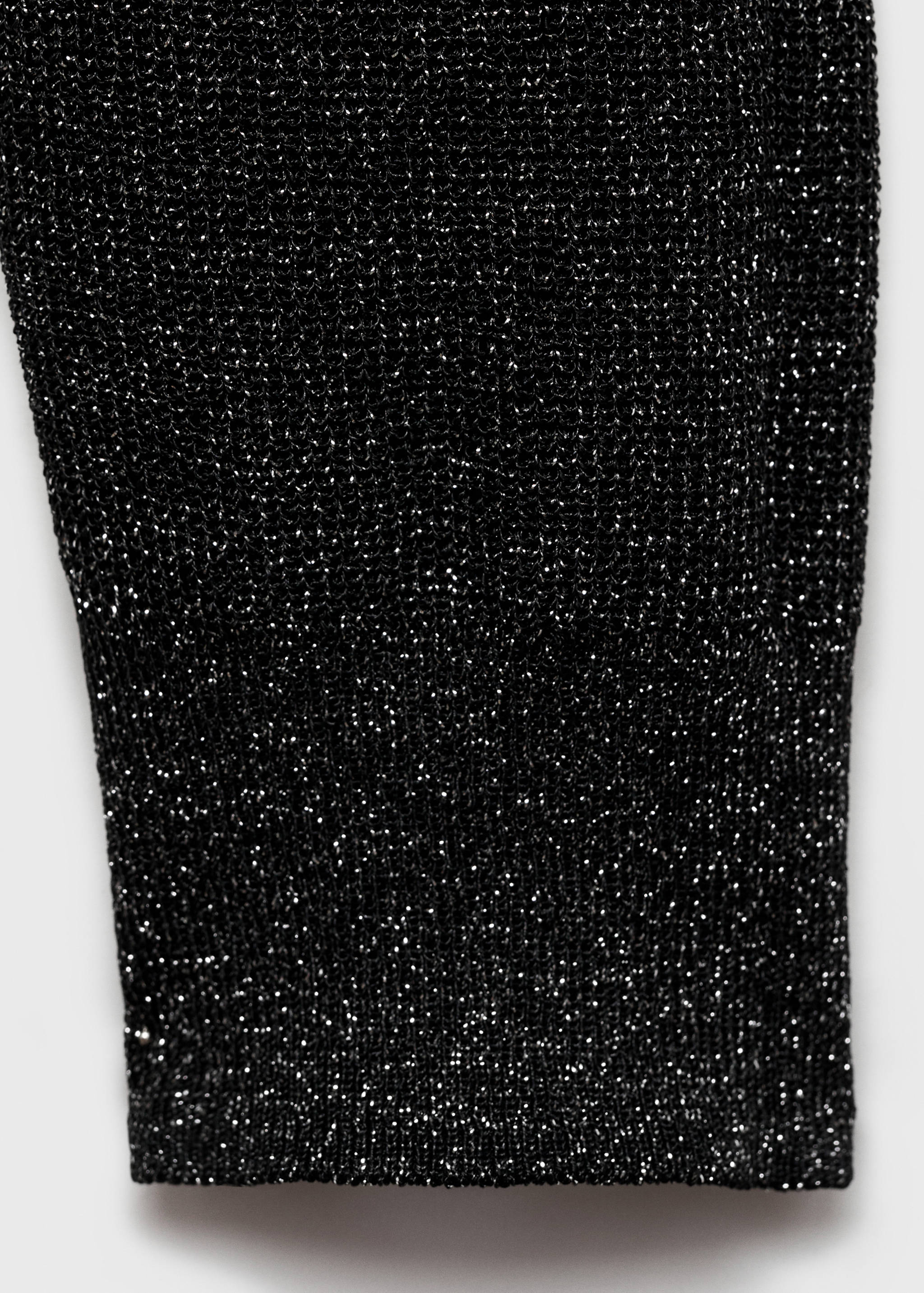 Jersey lúrex cuello redondo - Detalle del artículo 0