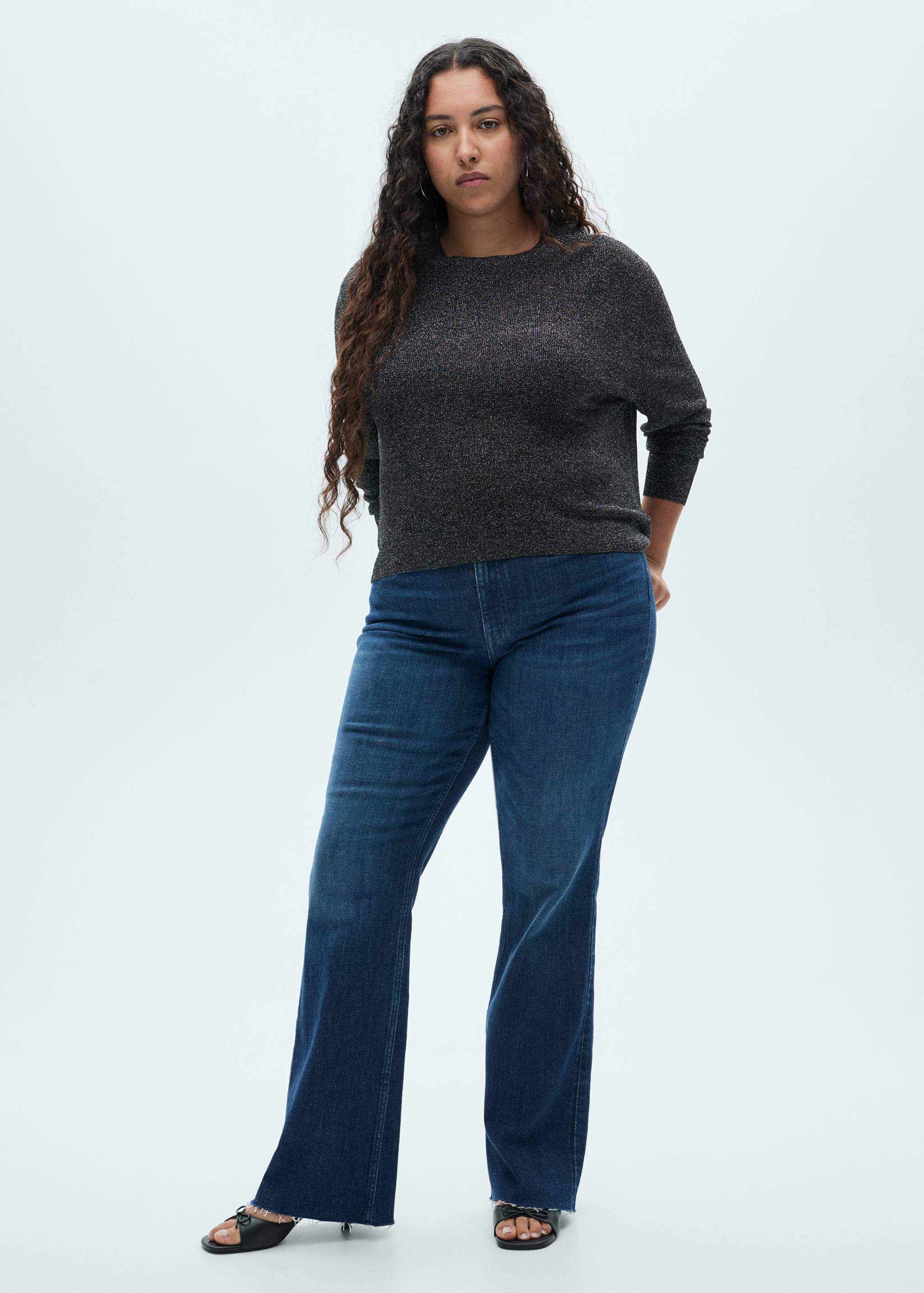 Jersey lúrex cuello redondo - Detalle del artículo 3