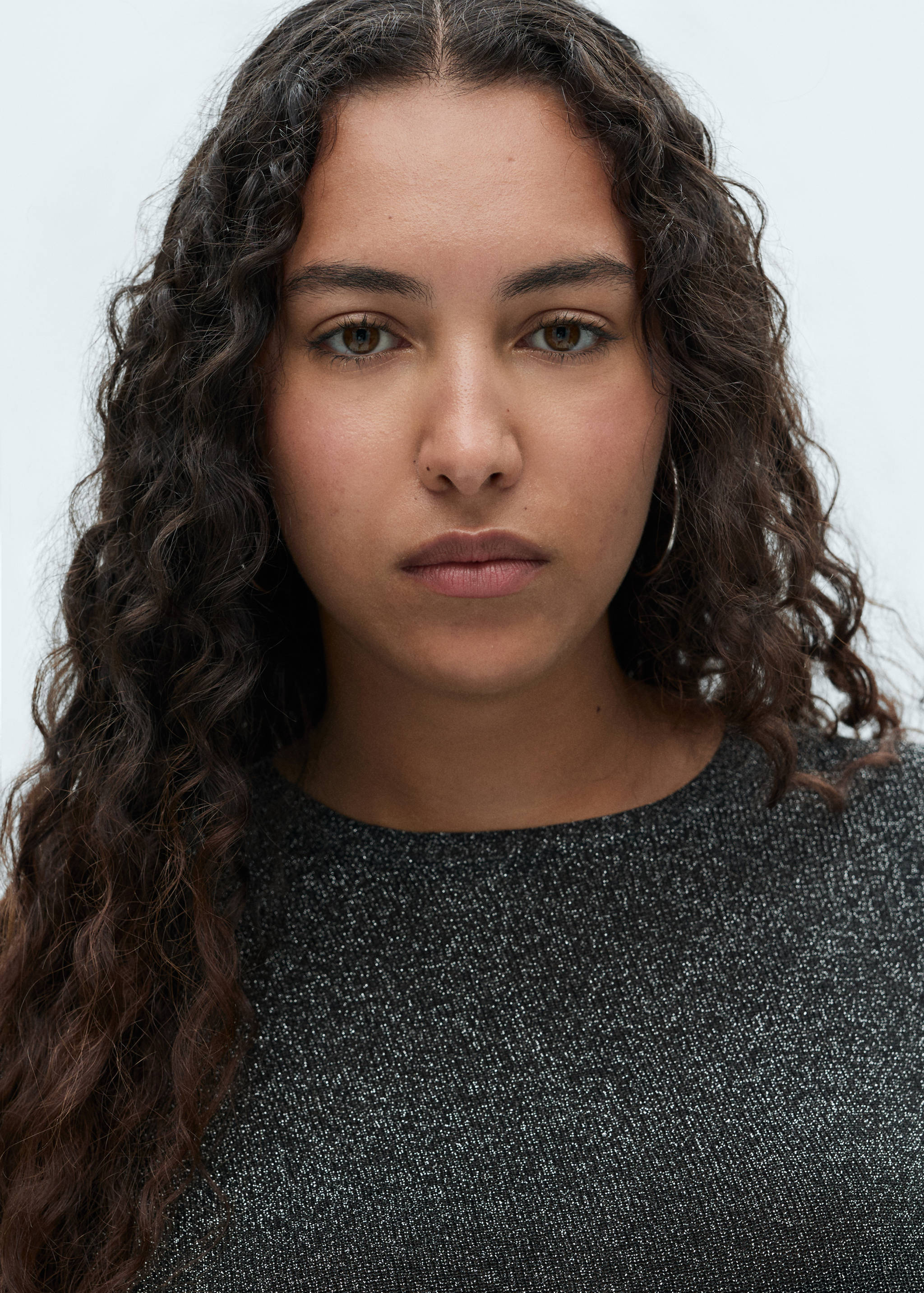 Jersey lúrex cuello redondo - Detalle del artículo 4