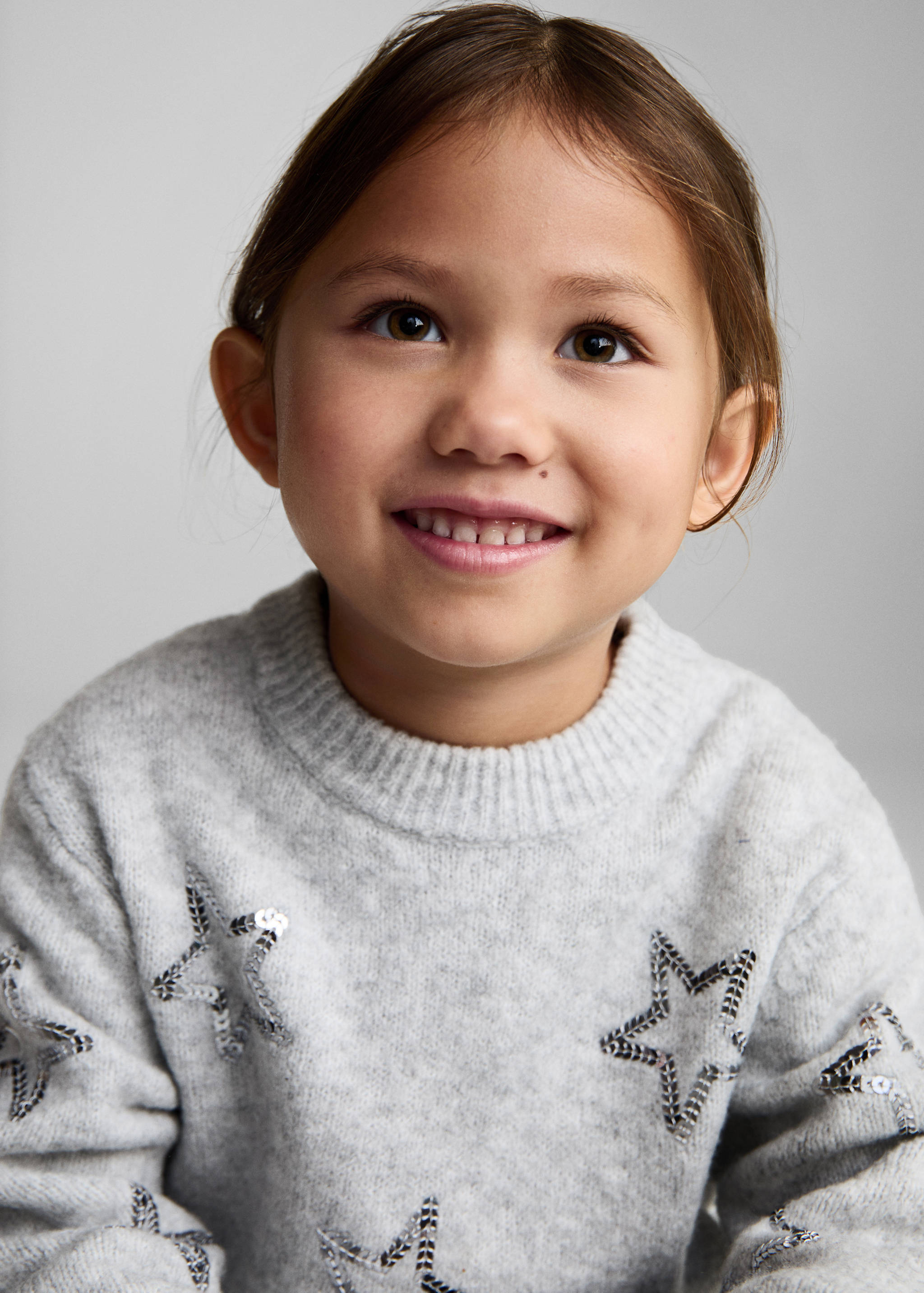 Sequinned stars sweater - Details of the article 1