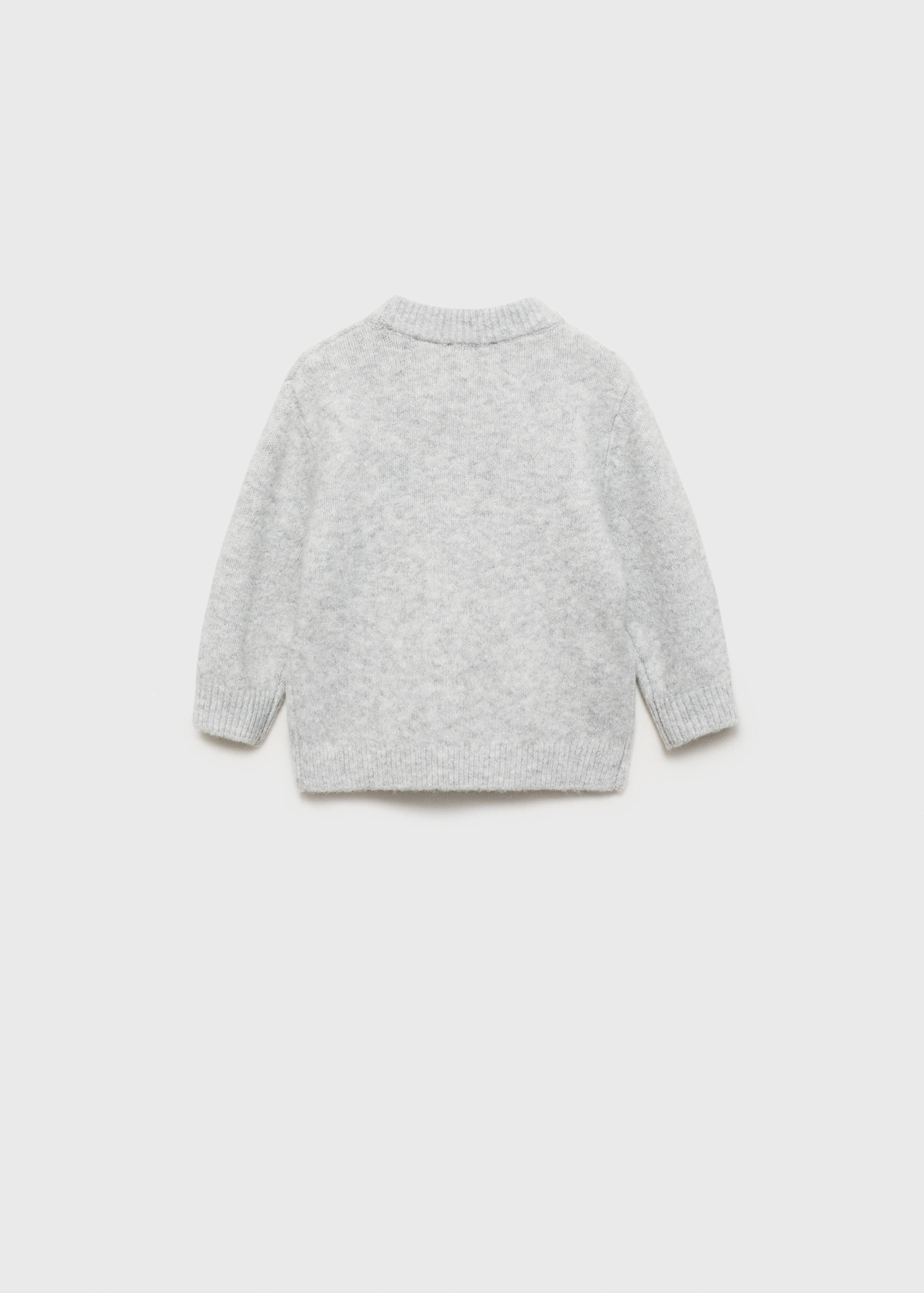 Sequinned stars sweater - Reverse of the article