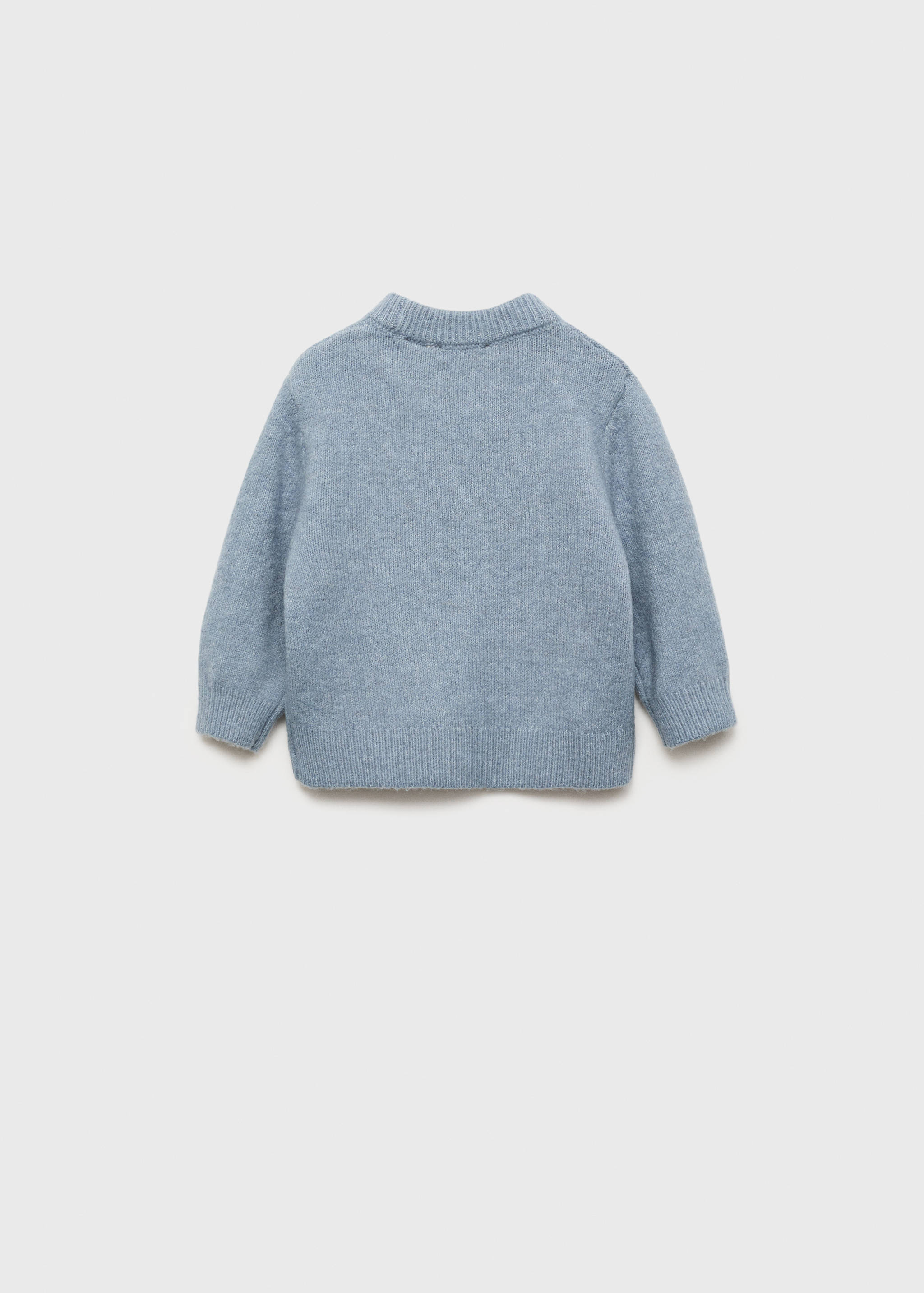 Sequin message sweater - Reverse of the article