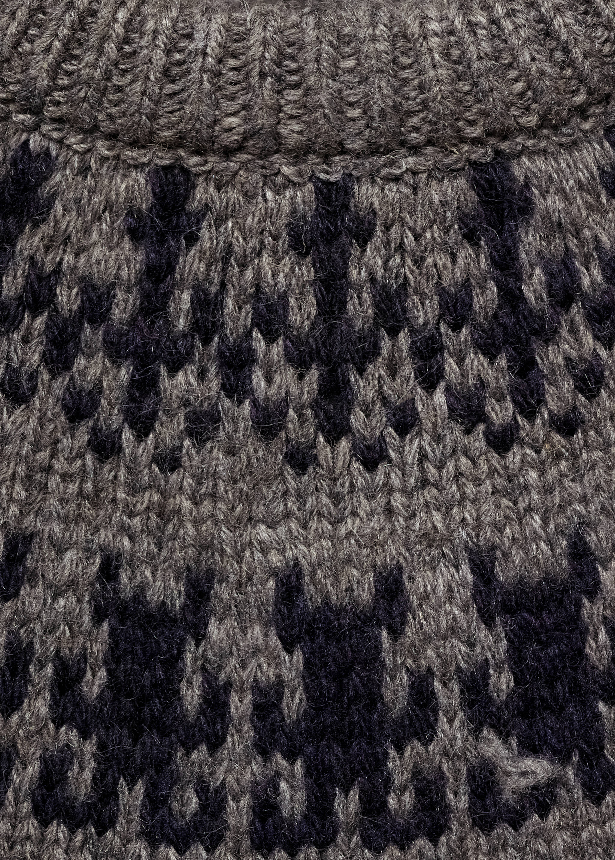 Jacquard wool sweater - Details of the article 8