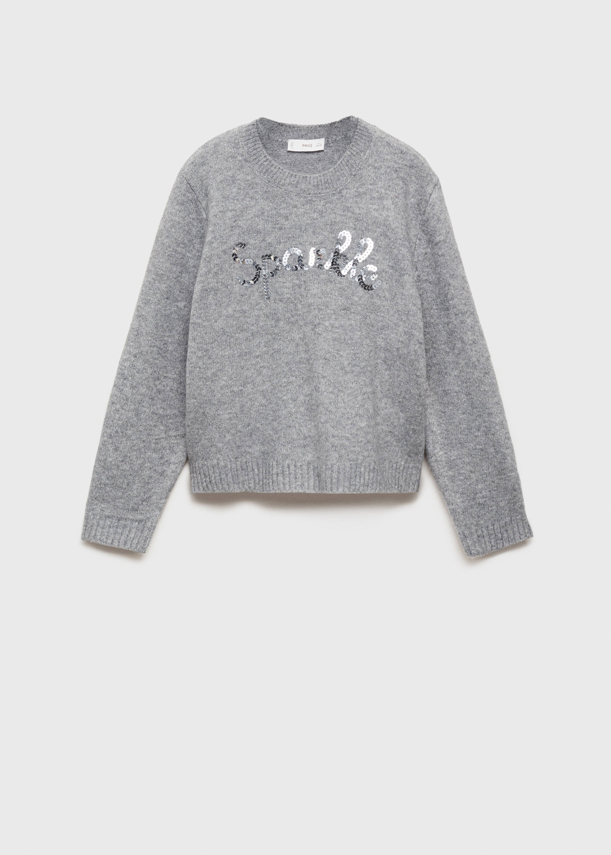 Knit paillette sweater - Article without model