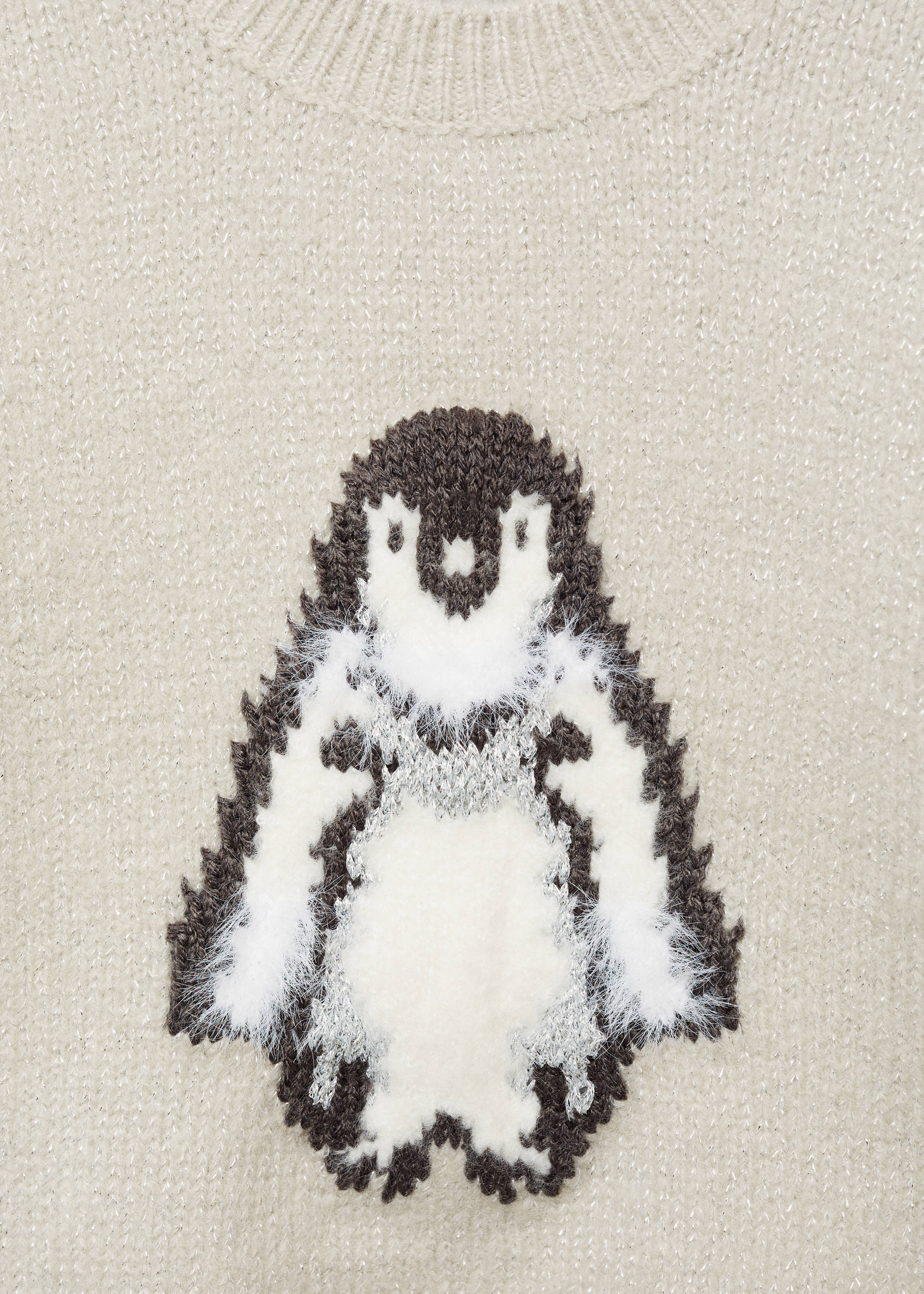 Penguin embroidered knit sweater - Details of the article 8