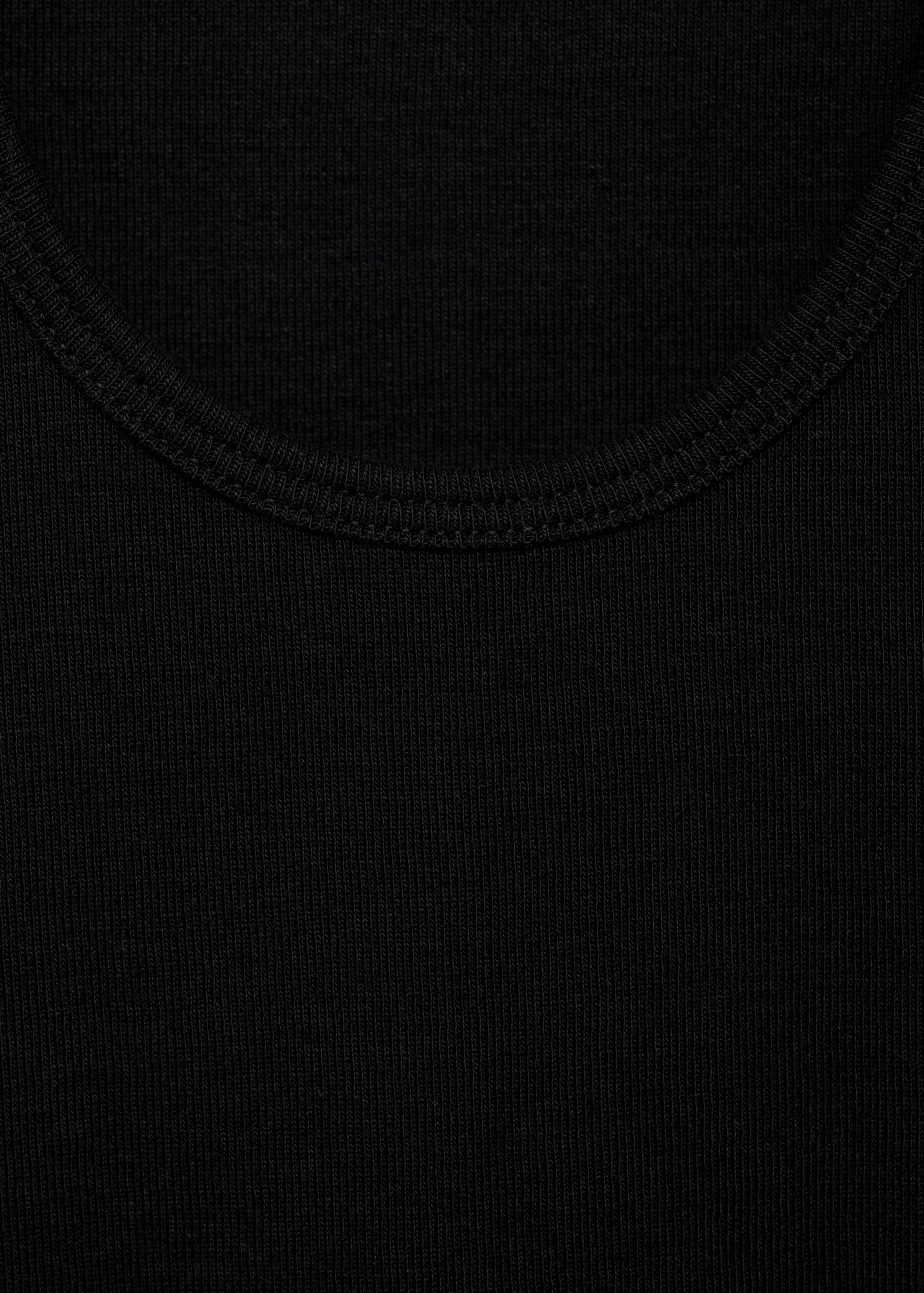 Top de algodão com alças largas - Pormenor do artigo 8